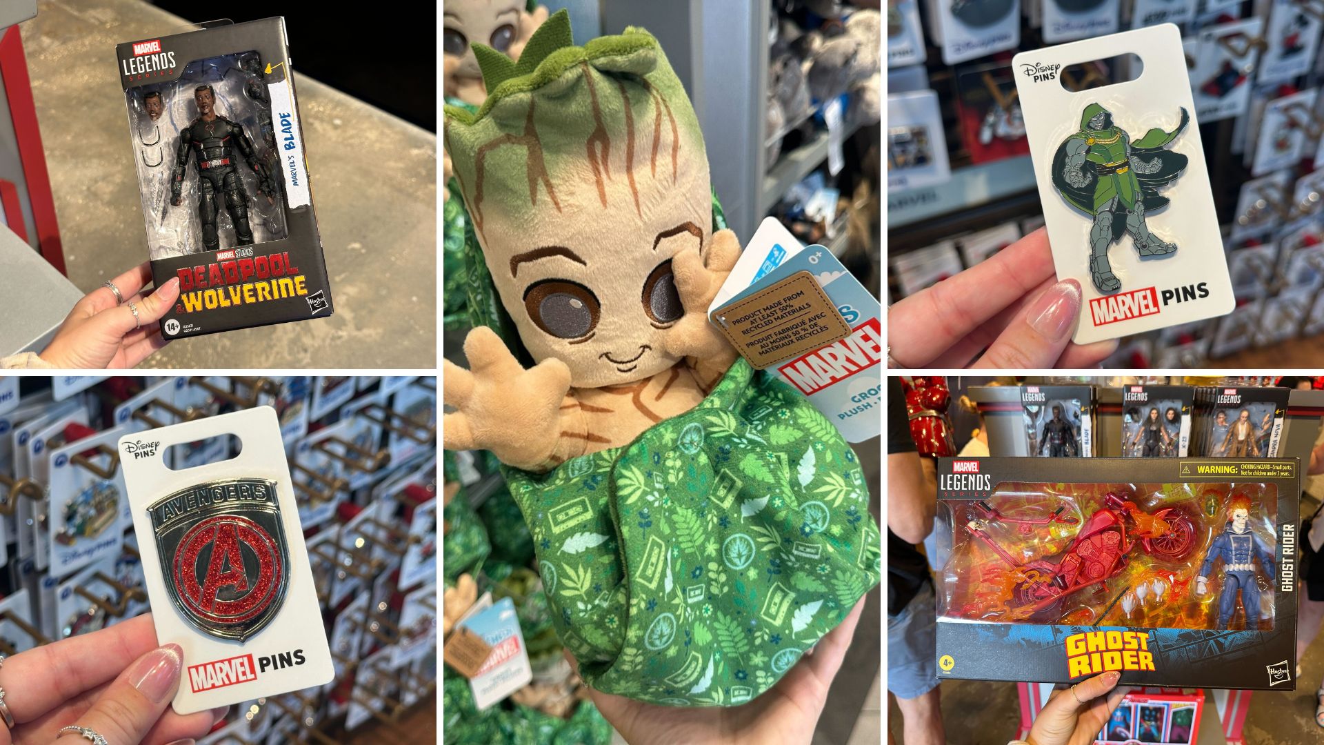 Marvel Figures, Pins, Toys, and More Now Available at Walt Disney World