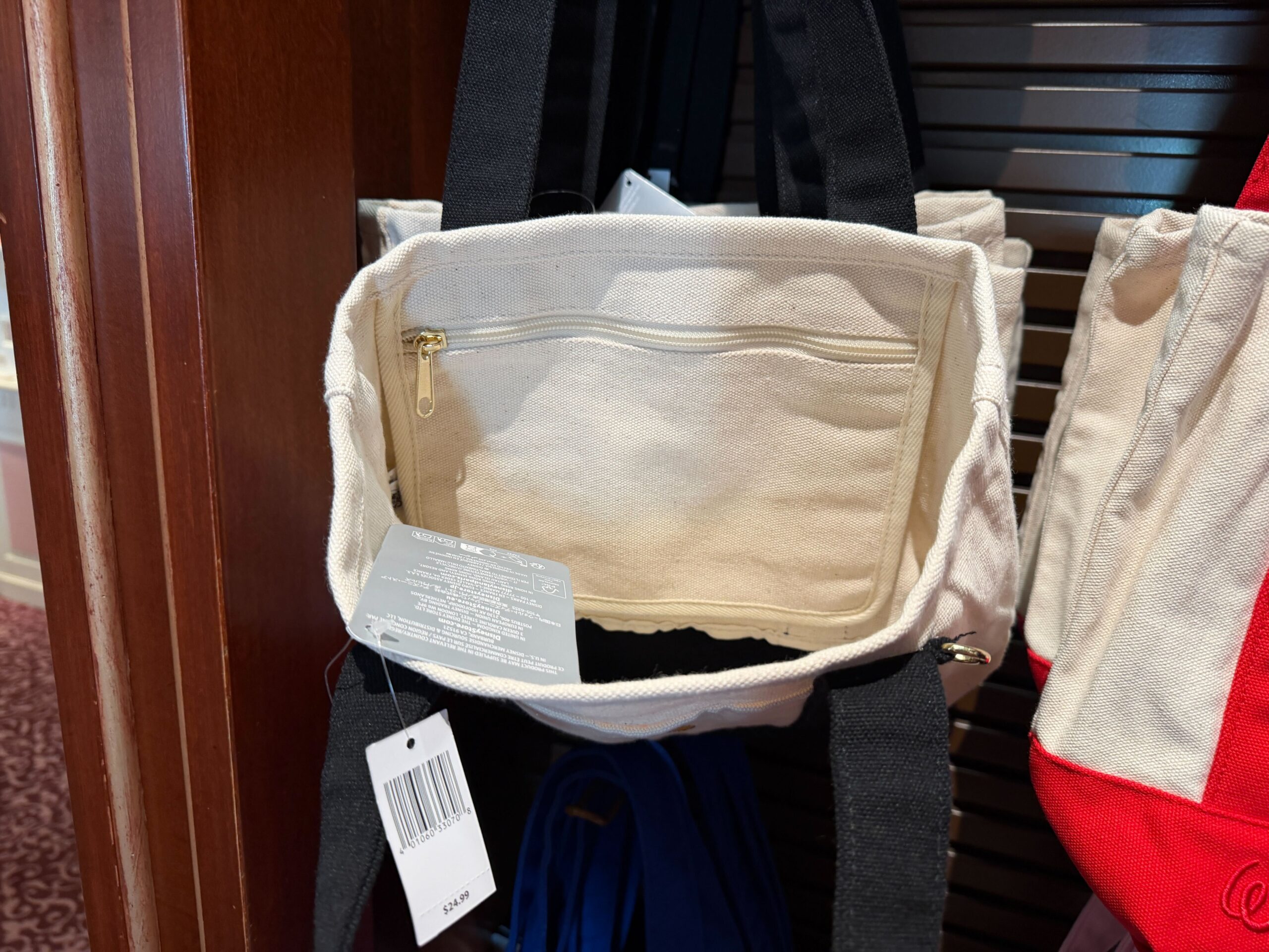 Mickey & Friends Mini Tote Bags at Walt Disney World