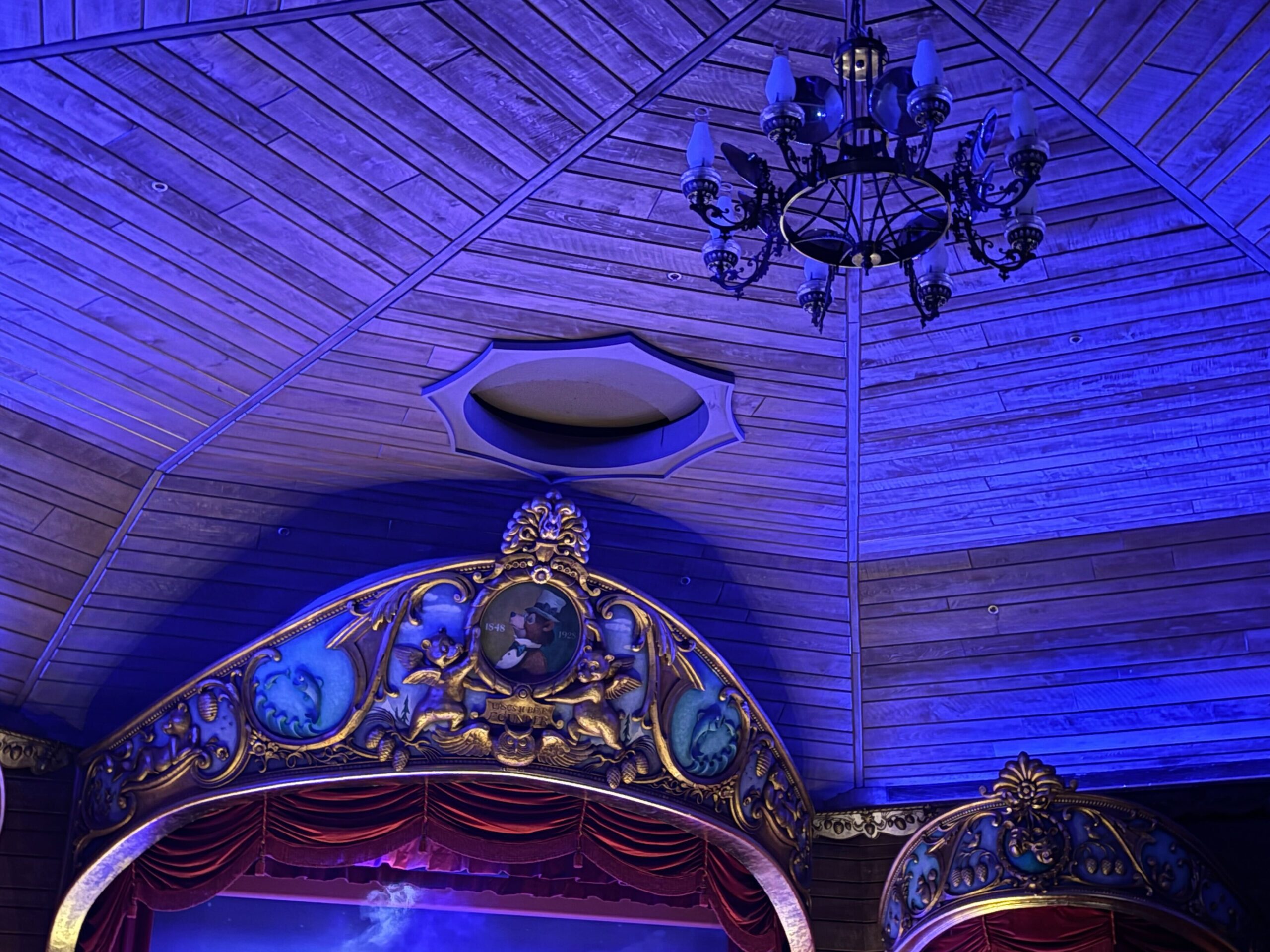 Teddi Barra is once again missing from Country Bear Musical Jamboree at Magic Kingdom. The swinging bear was previously missing in September and February.