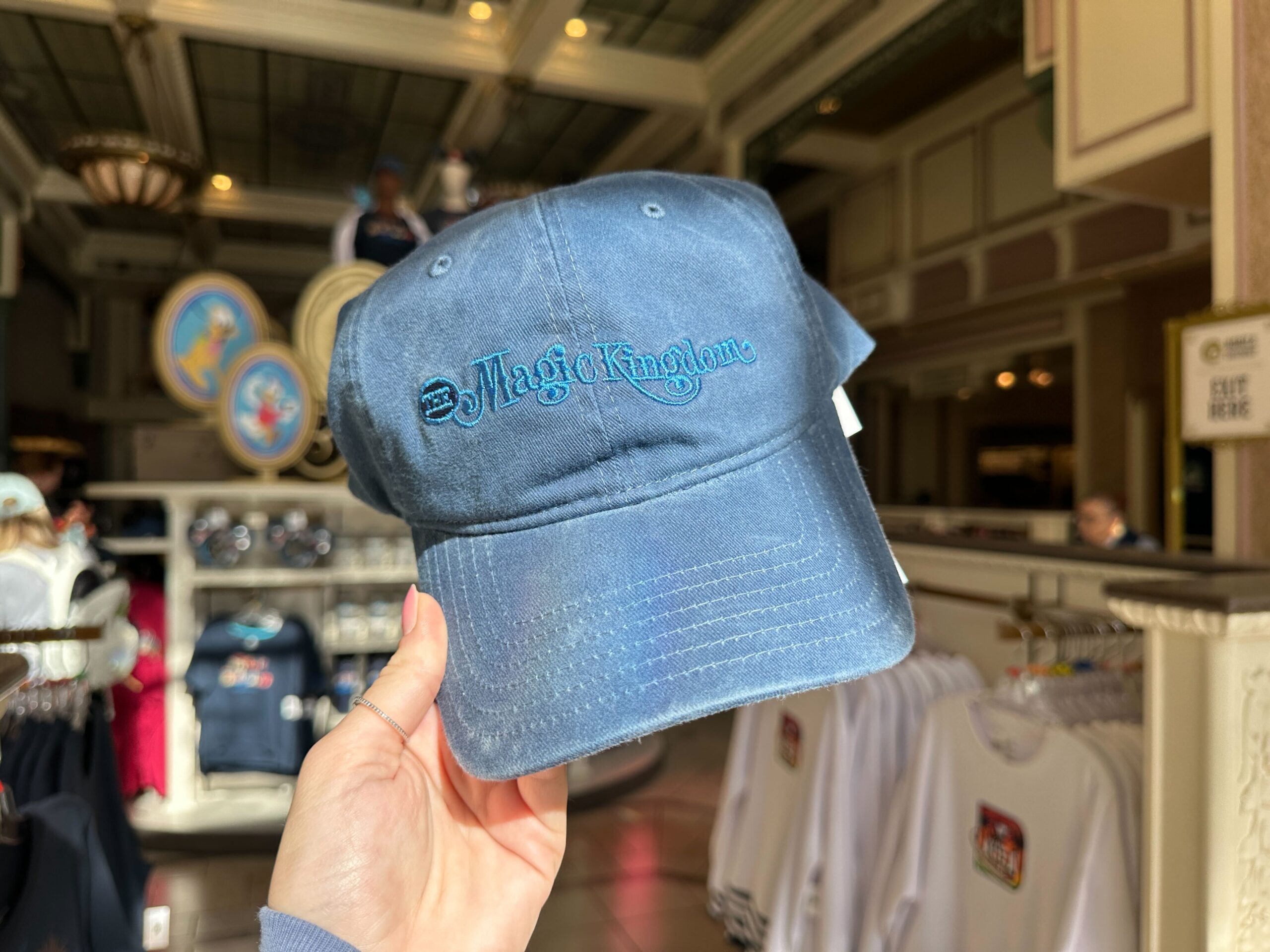 Front of Magic Kingdom Hat.