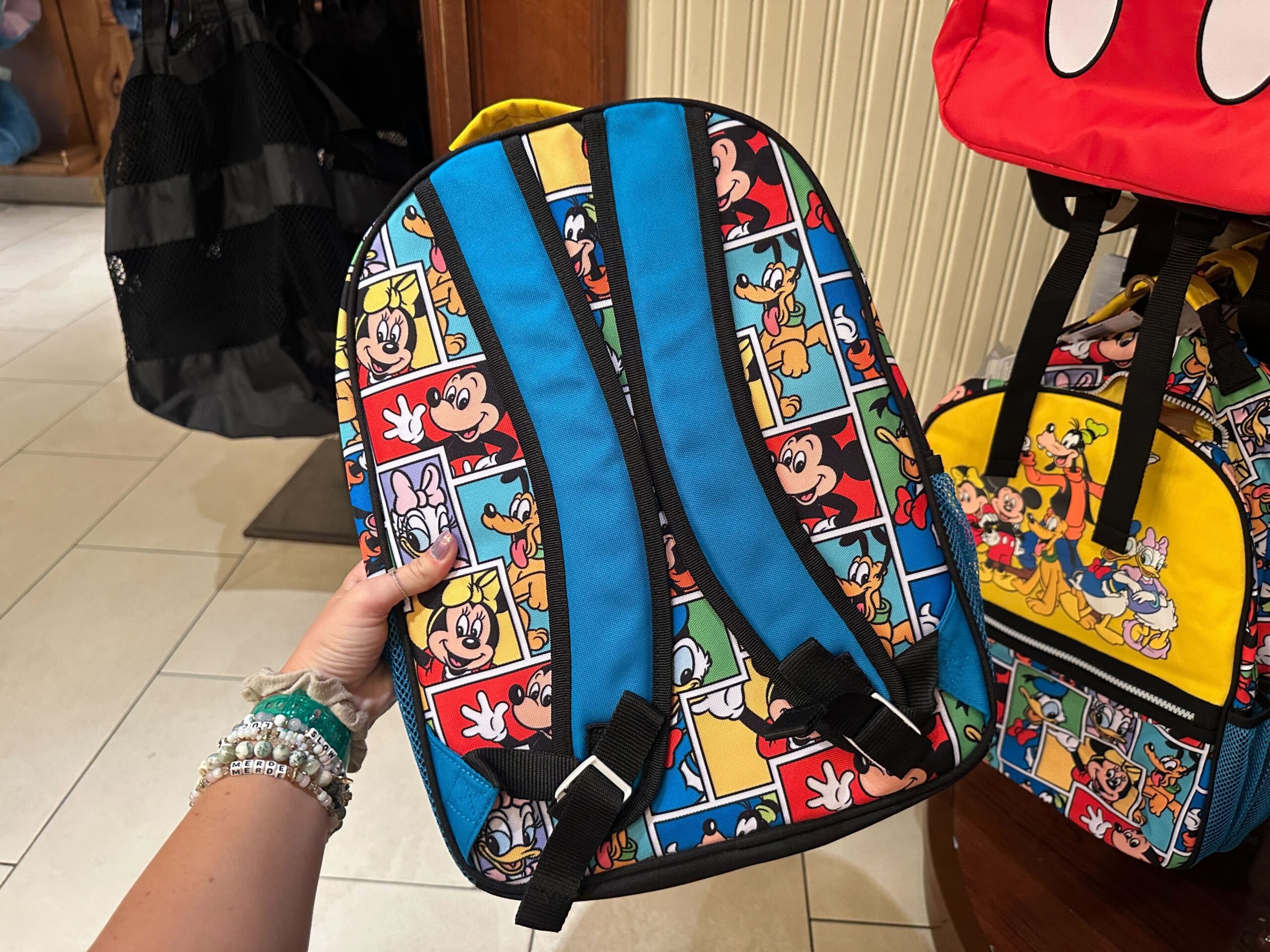 Vibrant Mickey and Friends, Stitch Backpacks Now Available at Walt ...