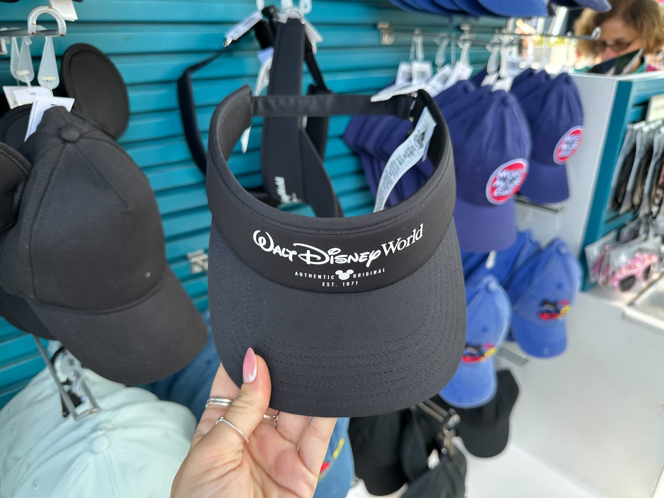 Top of Walt Disney World Visor.