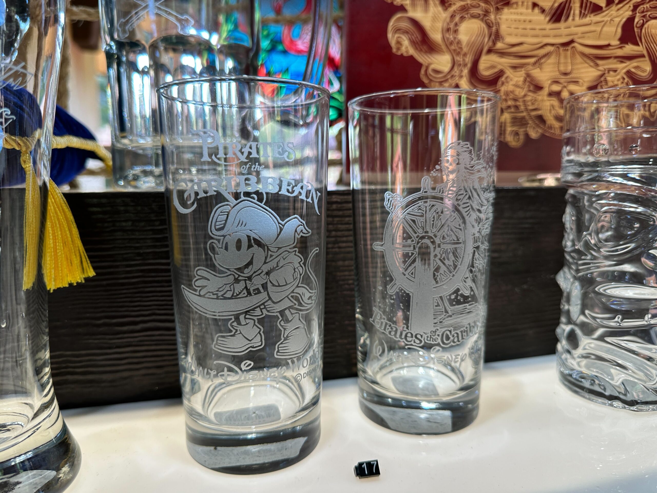 Cheers With Pirates of the Caribbean Glassware by Arribas Brothers