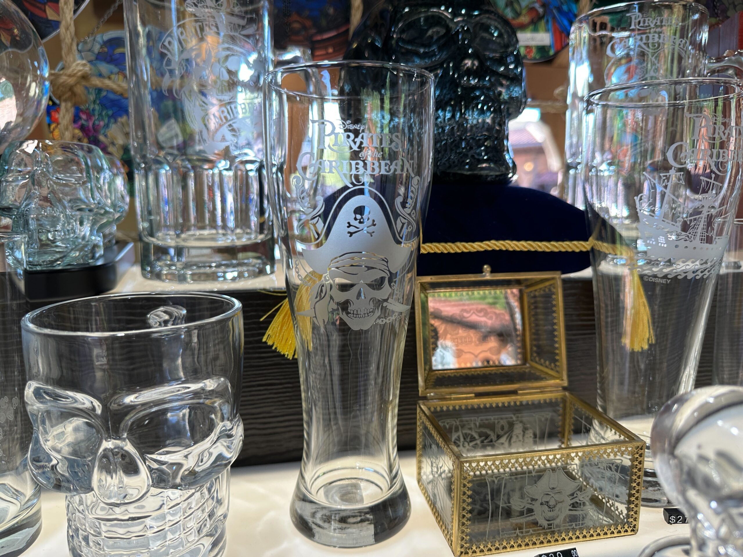 Cheers With Pirates of the Caribbean Glassware by Arribas Brothers