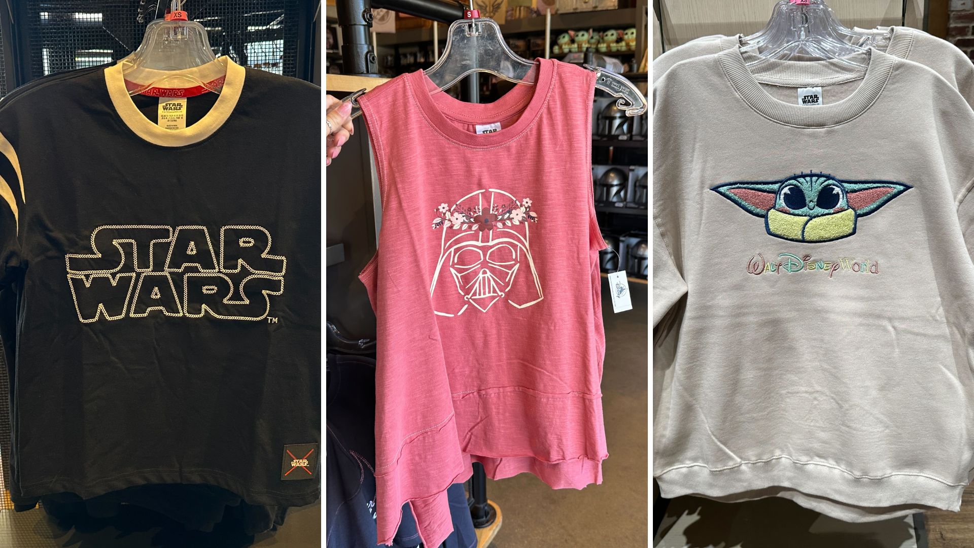 ‘Star Wars’ Logo Tees, Spring Collection, and More Apparel at Walt Disney World