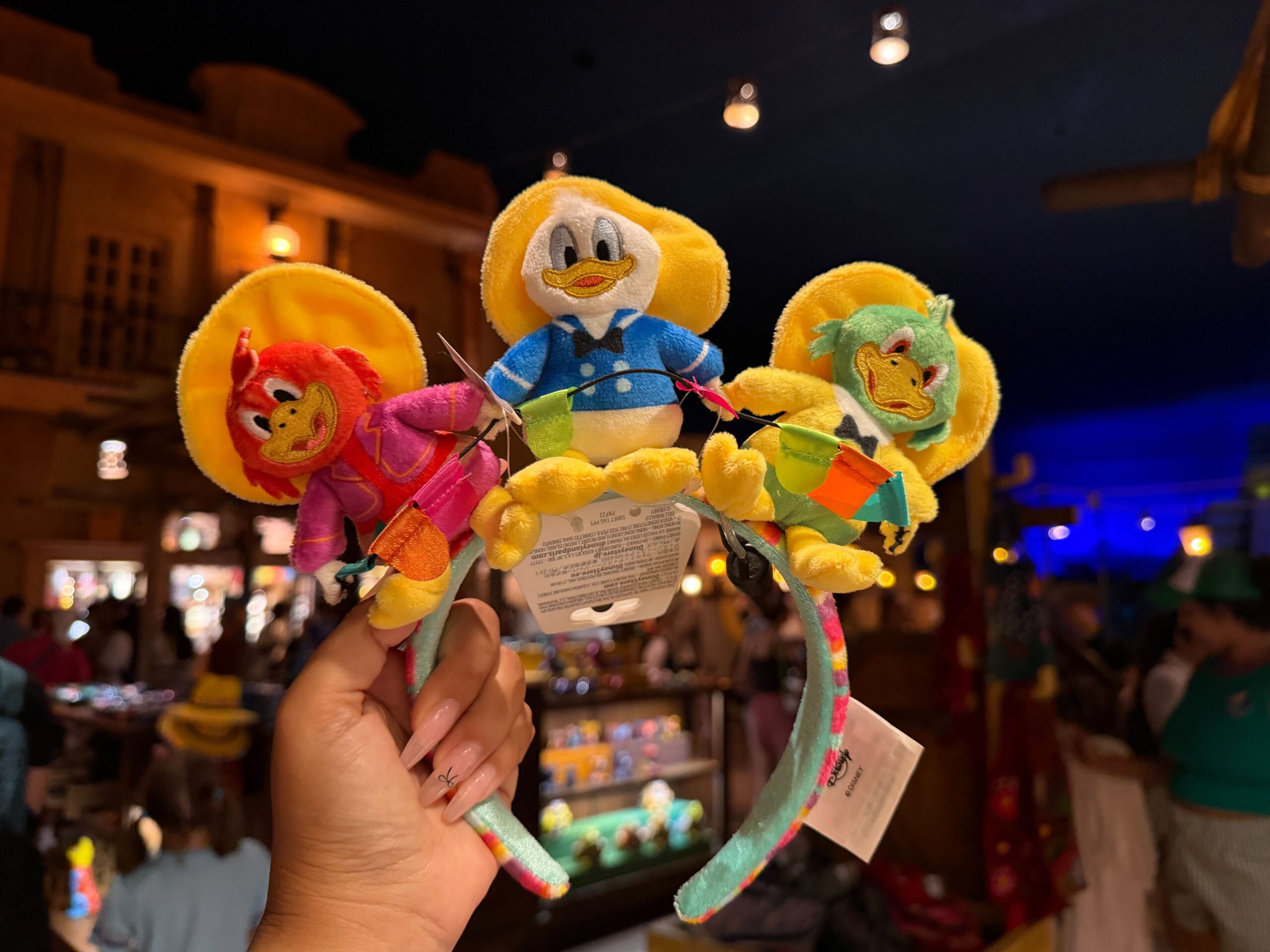 Three Caballeros Plush Headband at Walt Disney World