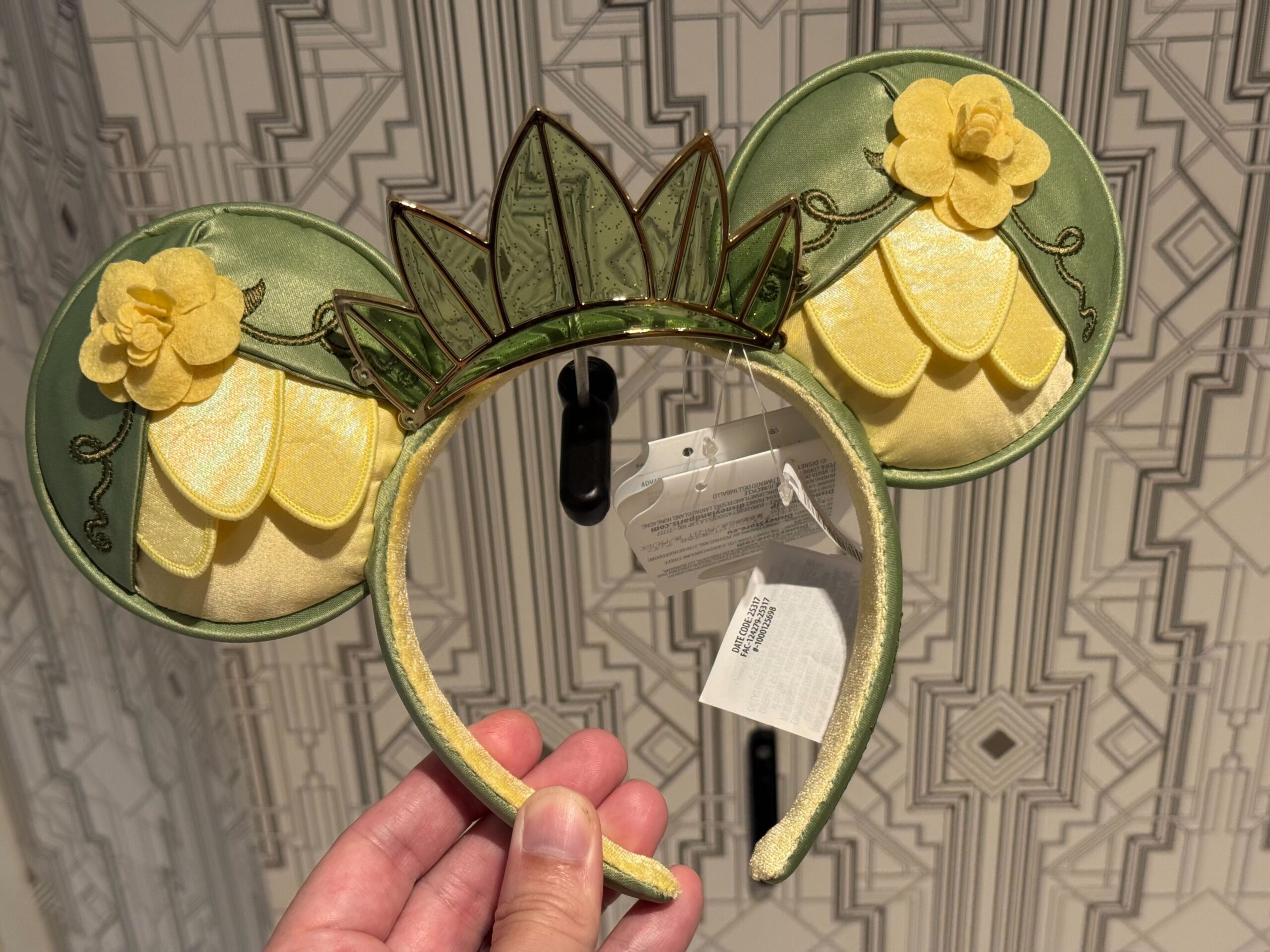 Princess Tiana’s Lily Pad Dress-Inspired Ear Headband at Walt Disney World