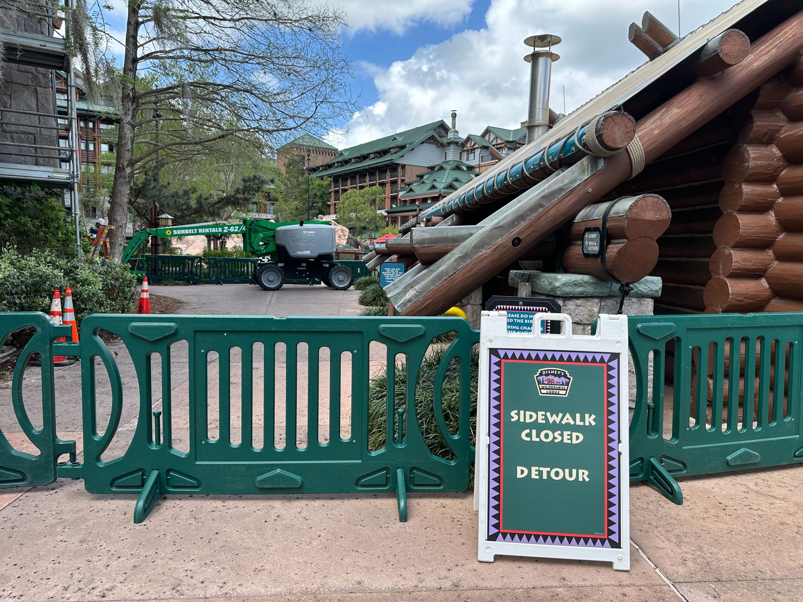 Disney's Wilderness Lodge Painting Moves to South Wing