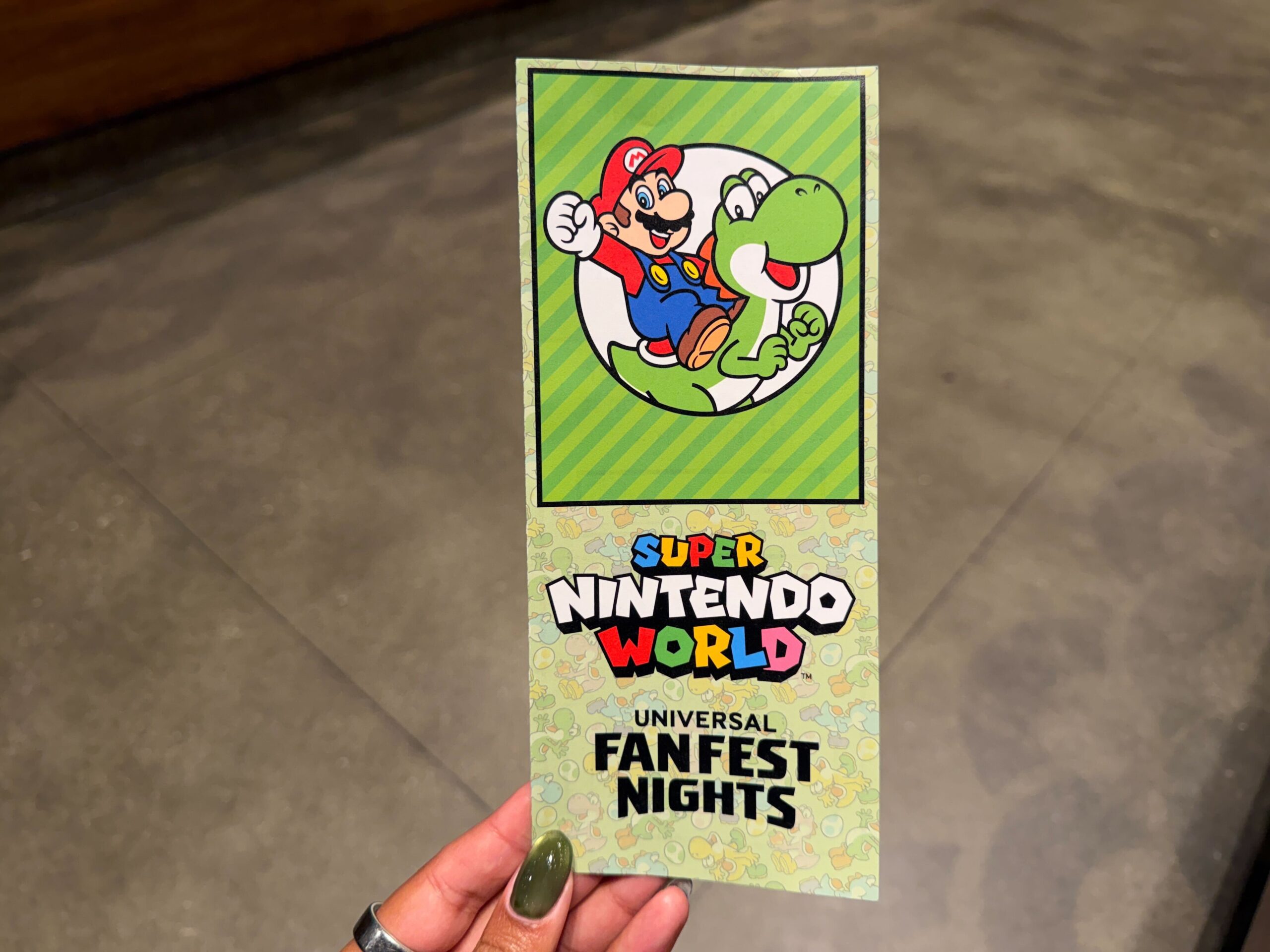 Yoshi Scavenger Hunt at Universal Fan Fest Nights at Universal Studios Hollywood
