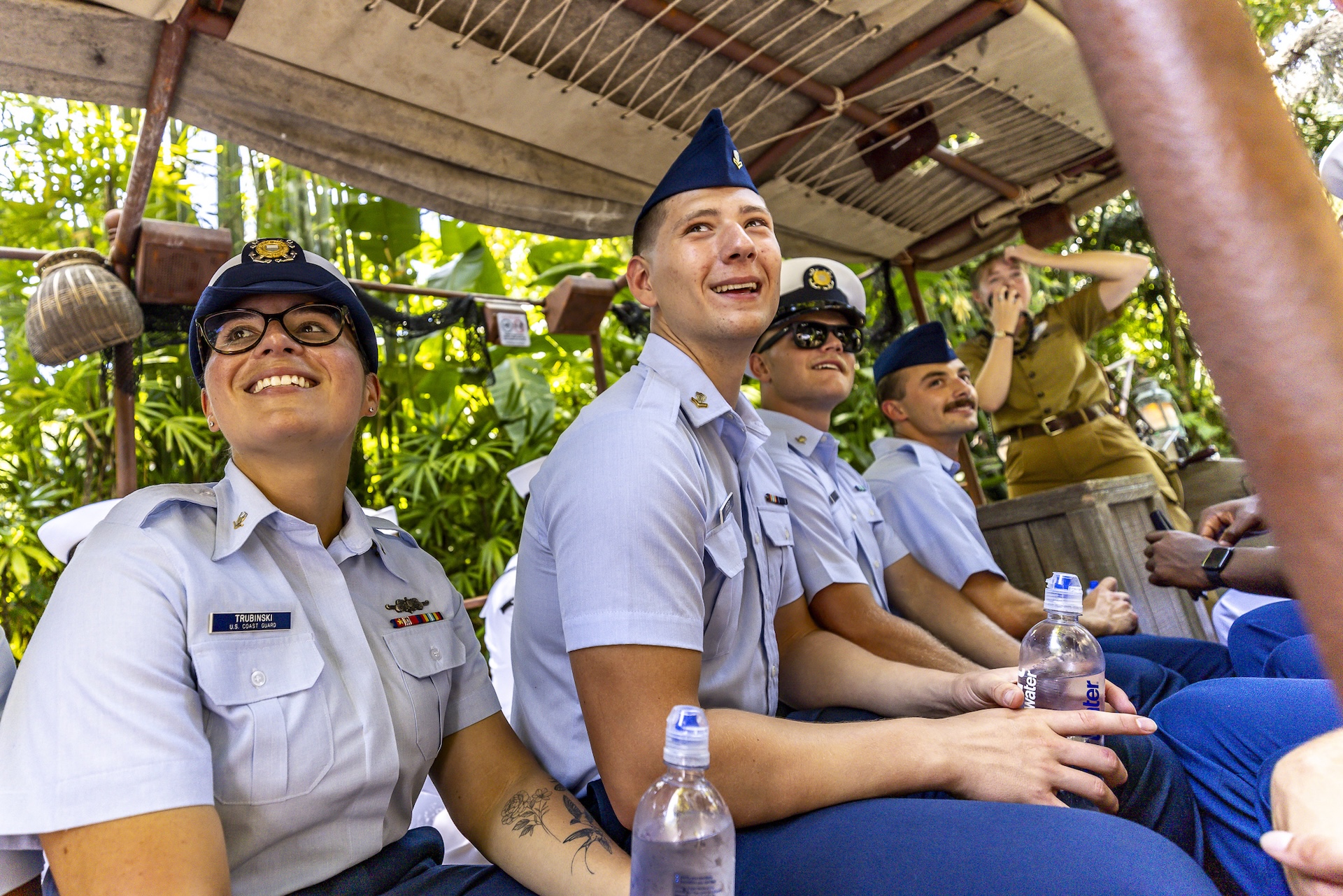 Sailors, Marines, and Coast Guardsmen Visit Disneyland for LA Fleet Week