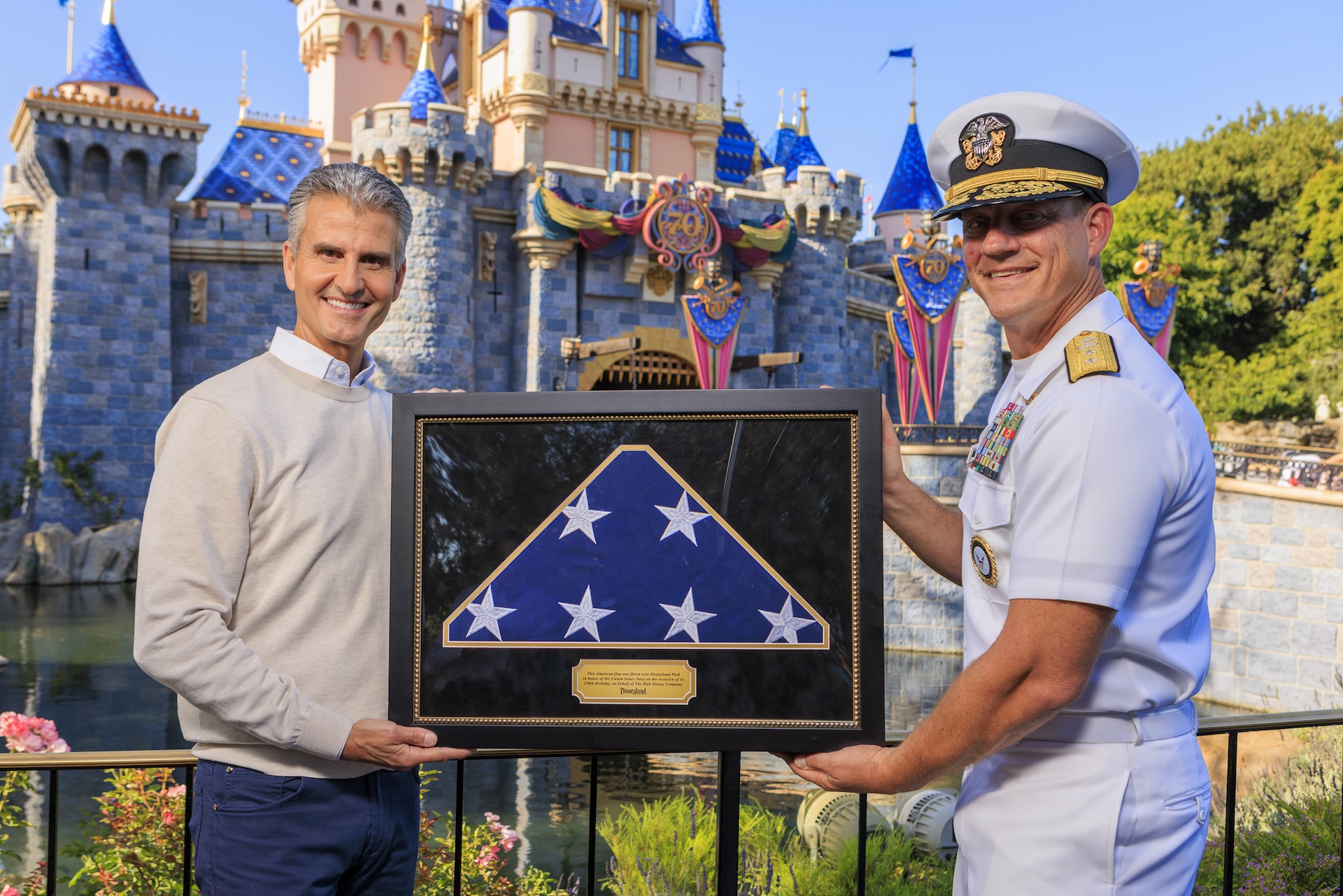 Sailors, Marines, and Coast Guardsmen Visit Disneyland for LA Fleet Week