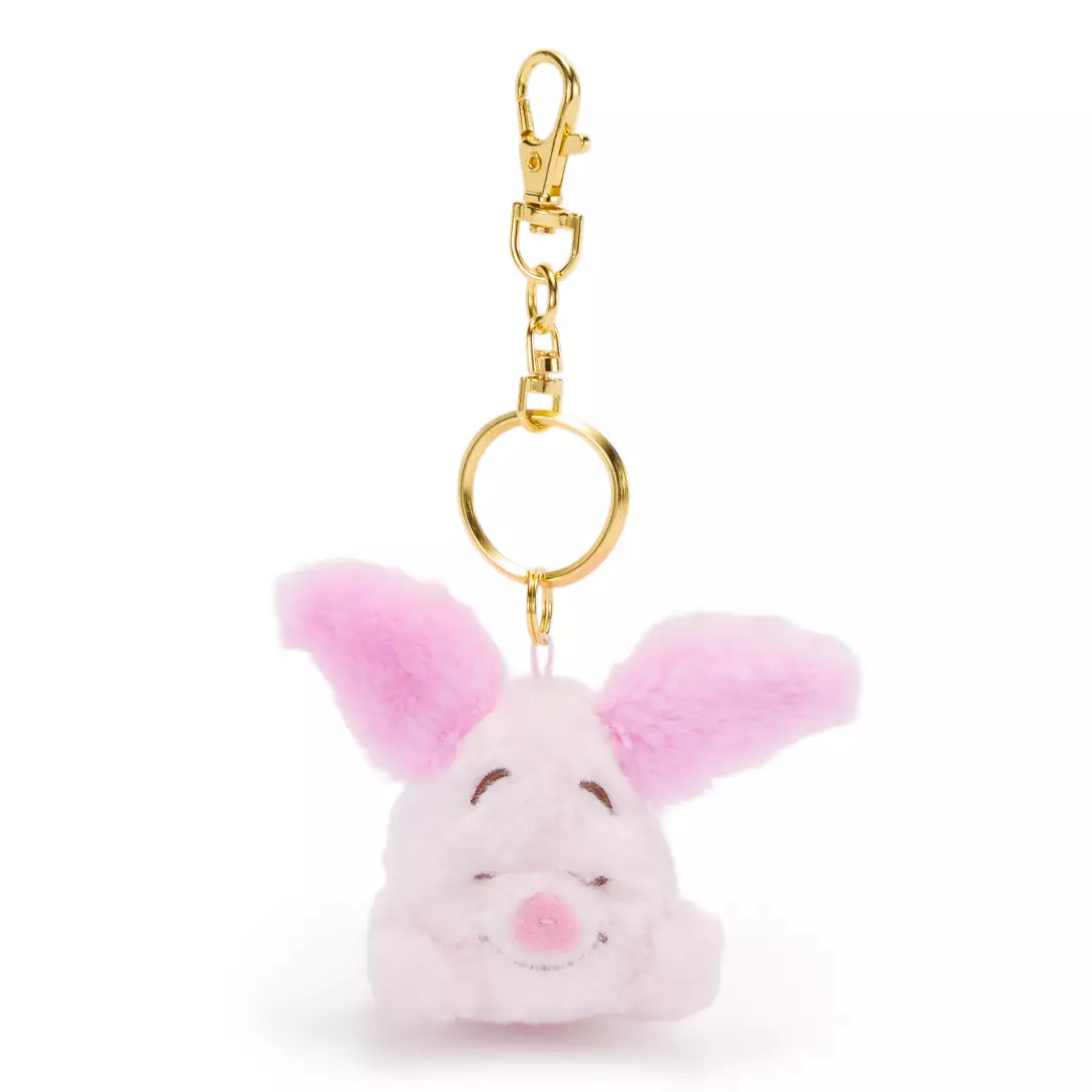 This plush keychain is a miniaturized version of the plush above.