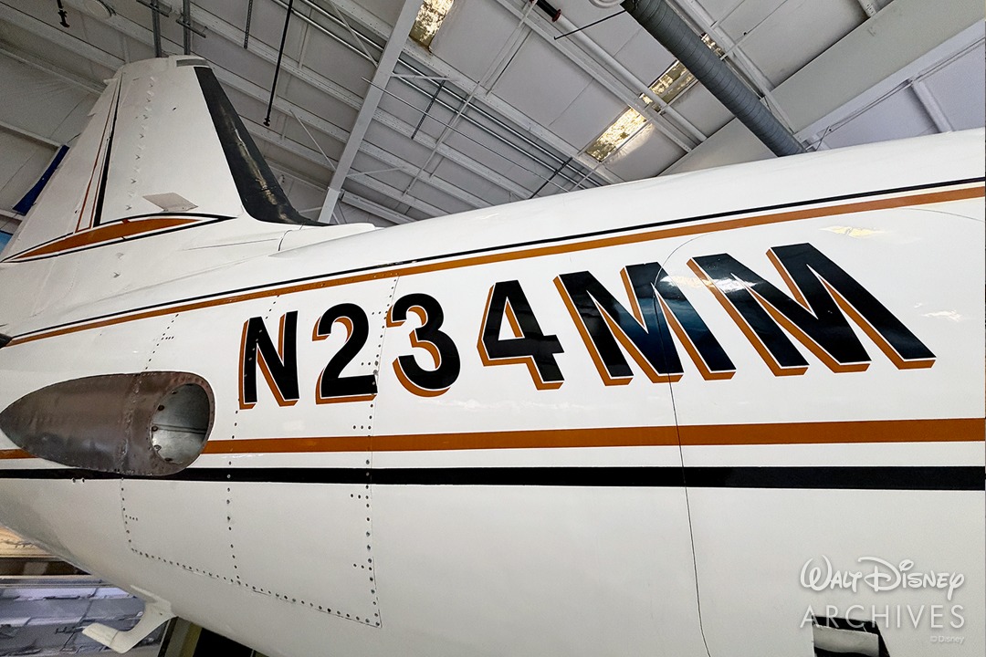 Walt Disney's Company Plane Interior Restored, Shared by Walt Disney Archives