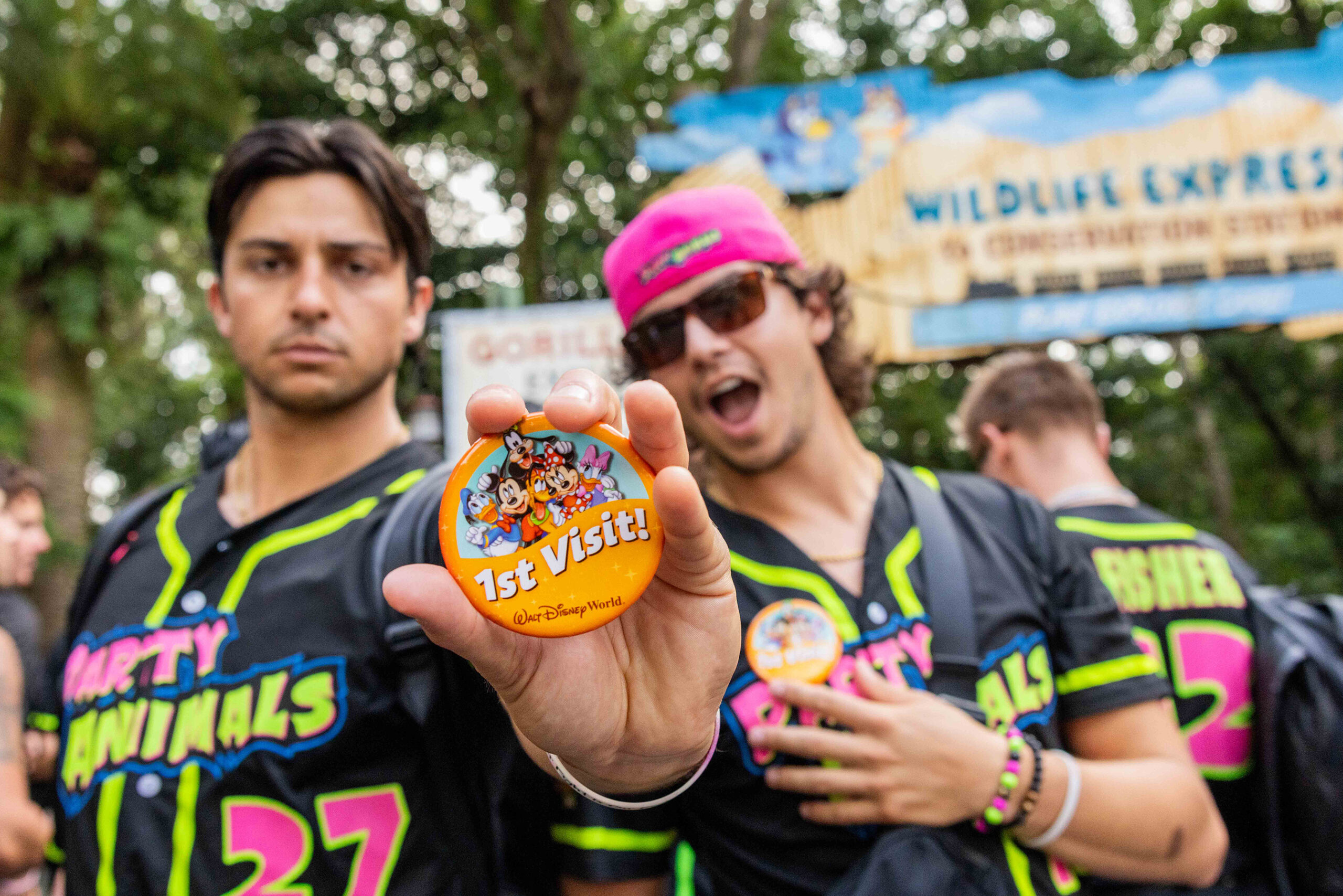 Ahead of their big debut at ESPN Wide World of Sports, visiting Banana Ball players just spent a day enjoying the antics of Disney's Animal Kingdom and Disney's Typhoon Lagoon Water Park.