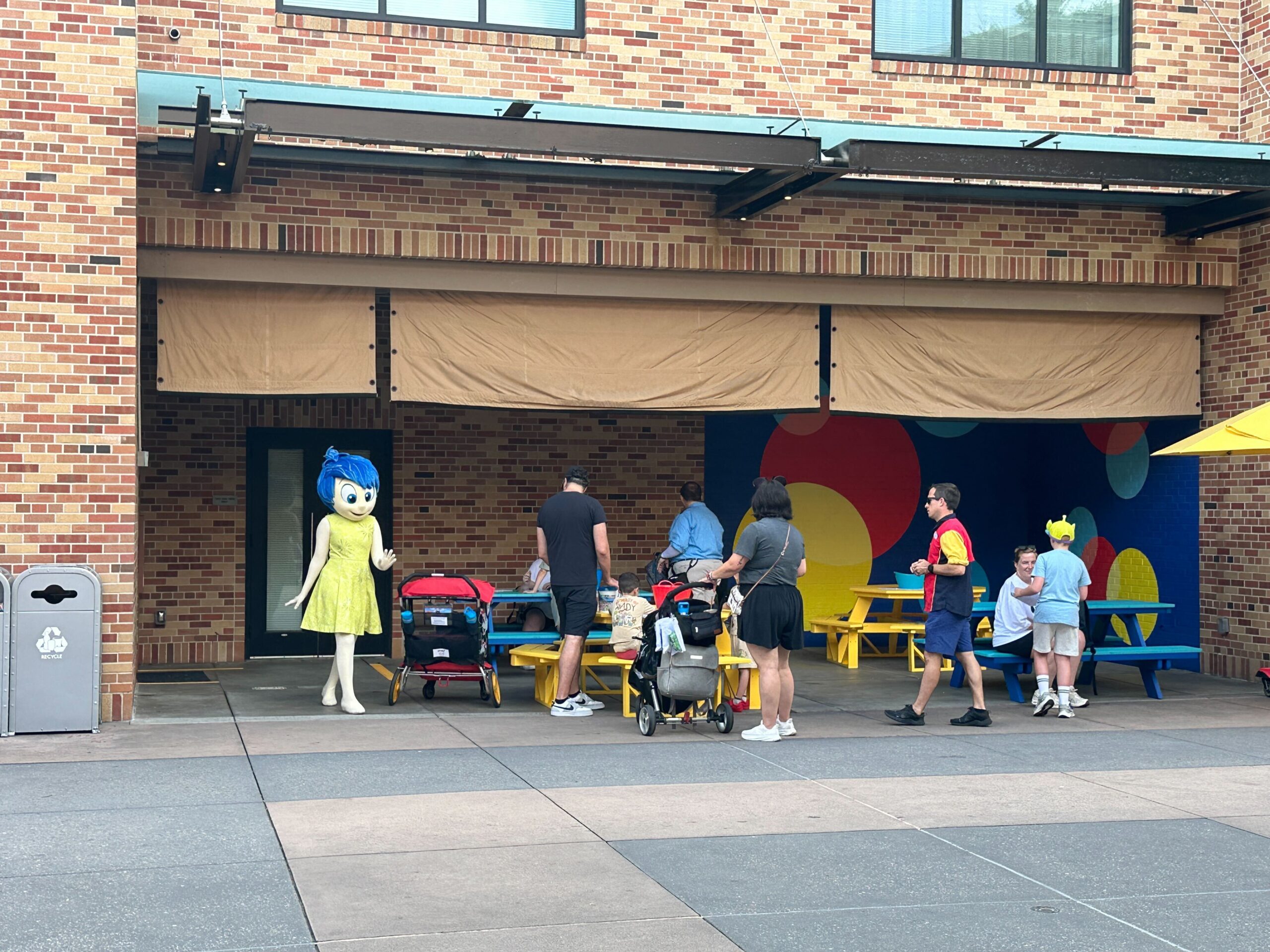 Joy from Inside Out is now greeting guests in a more personal and interactive way at Hollywood Studios.