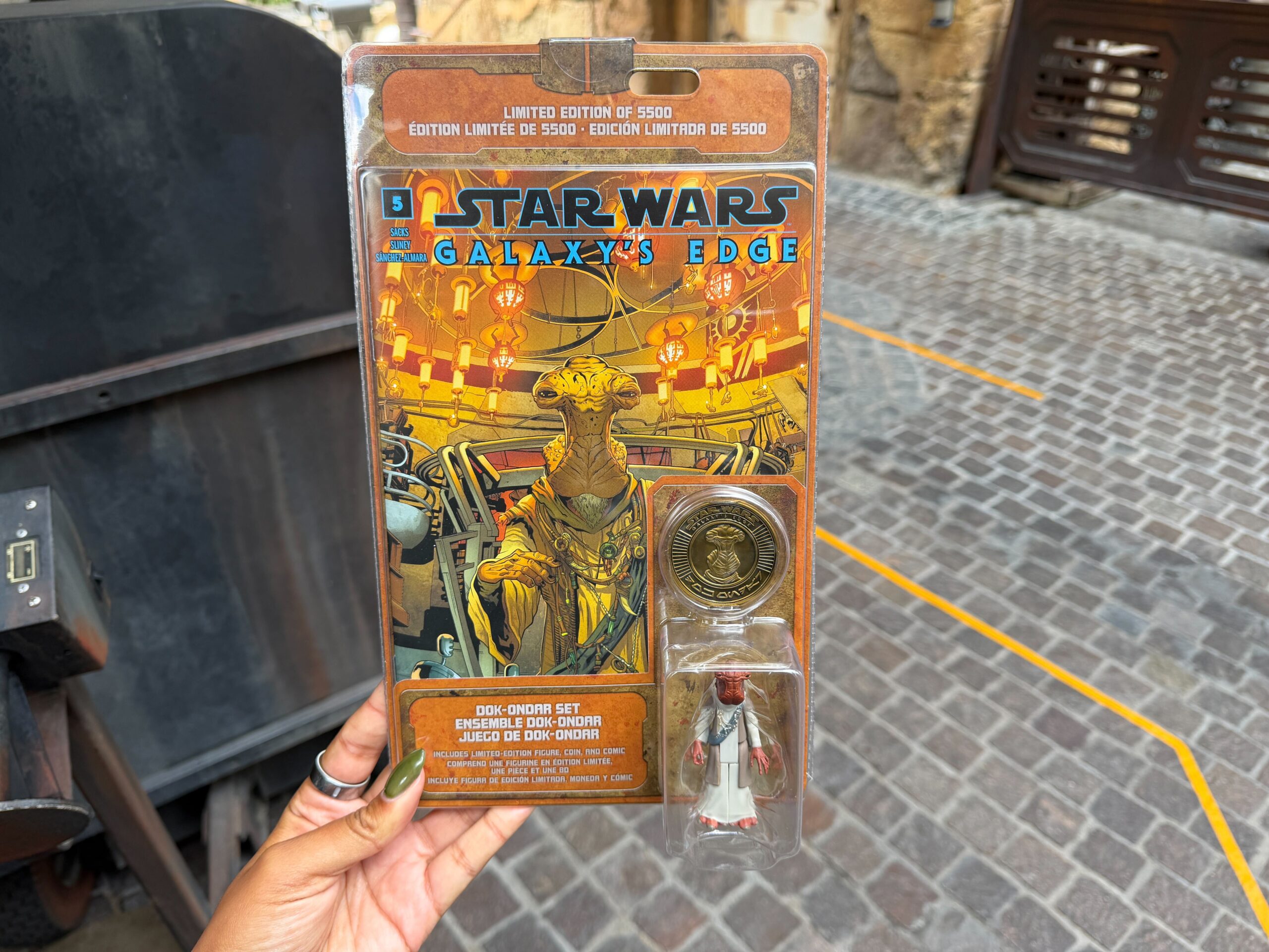 Dok-Ondar Action Figure, Comic Book and Coin Set - $34.99