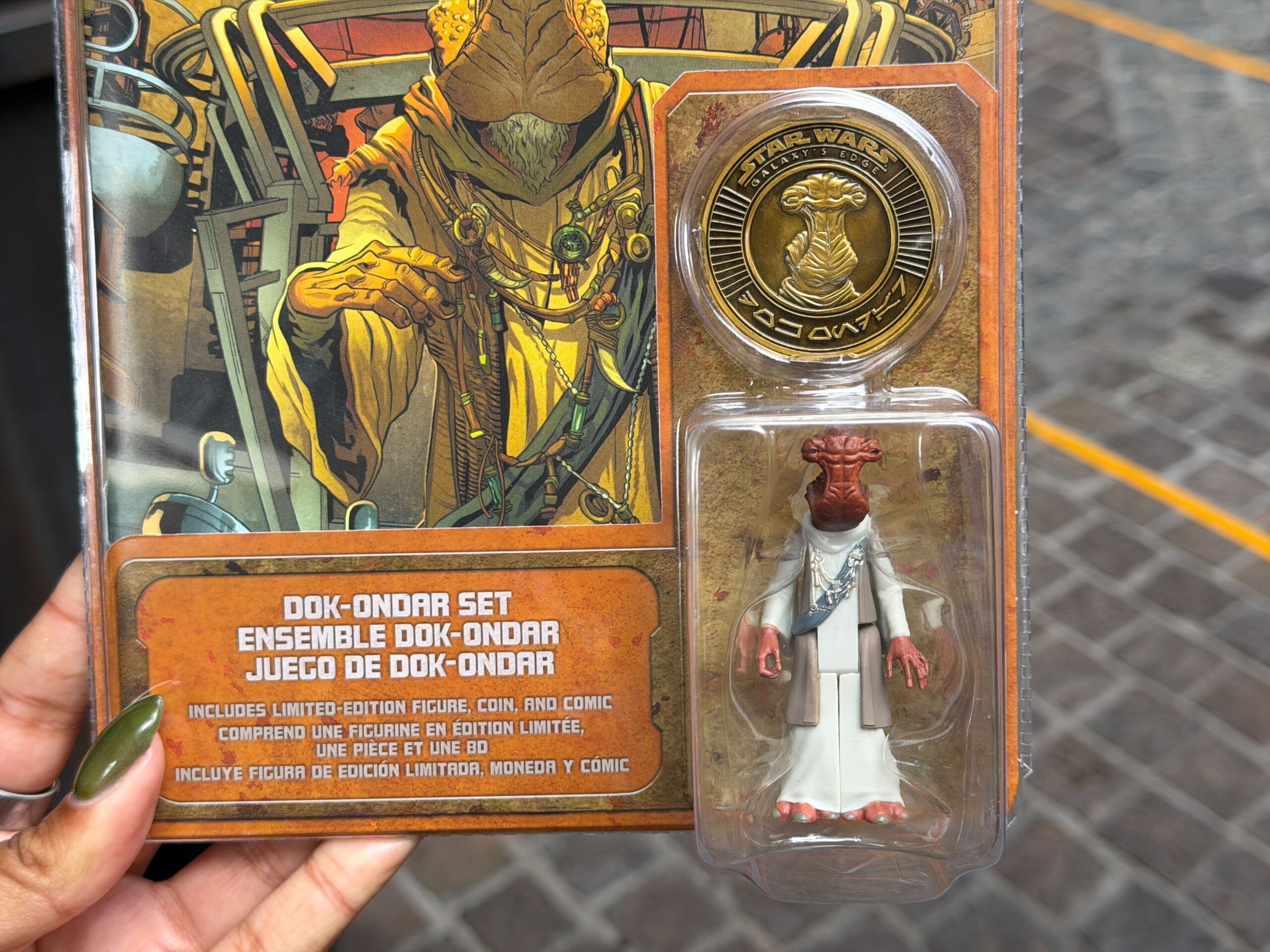 Dok-Ondar Action Figure, Comic Book and Coin Set - $34.99