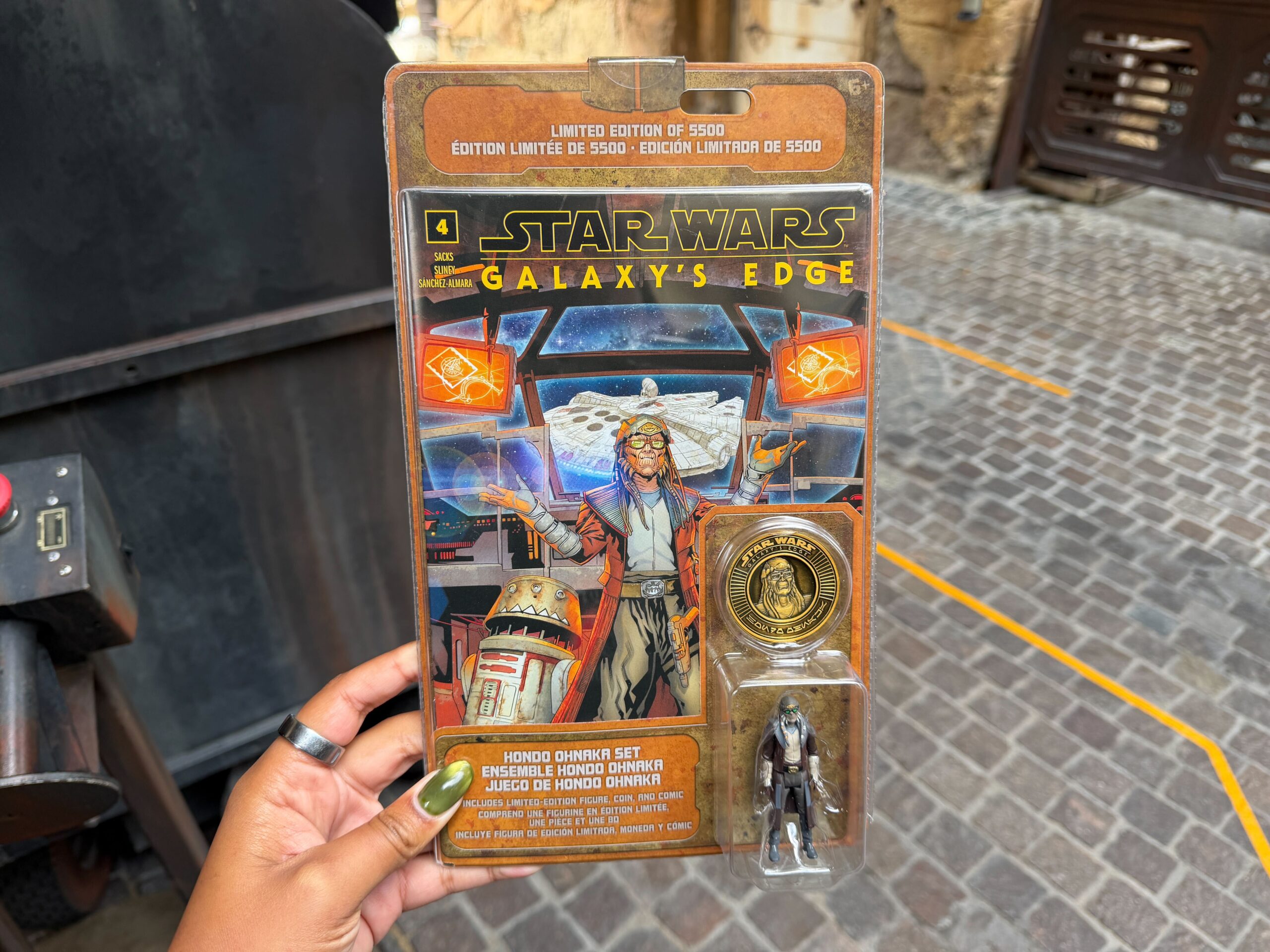 Hondo Ohnaka Action Figure, Comic Book and Coin Set - $34.99