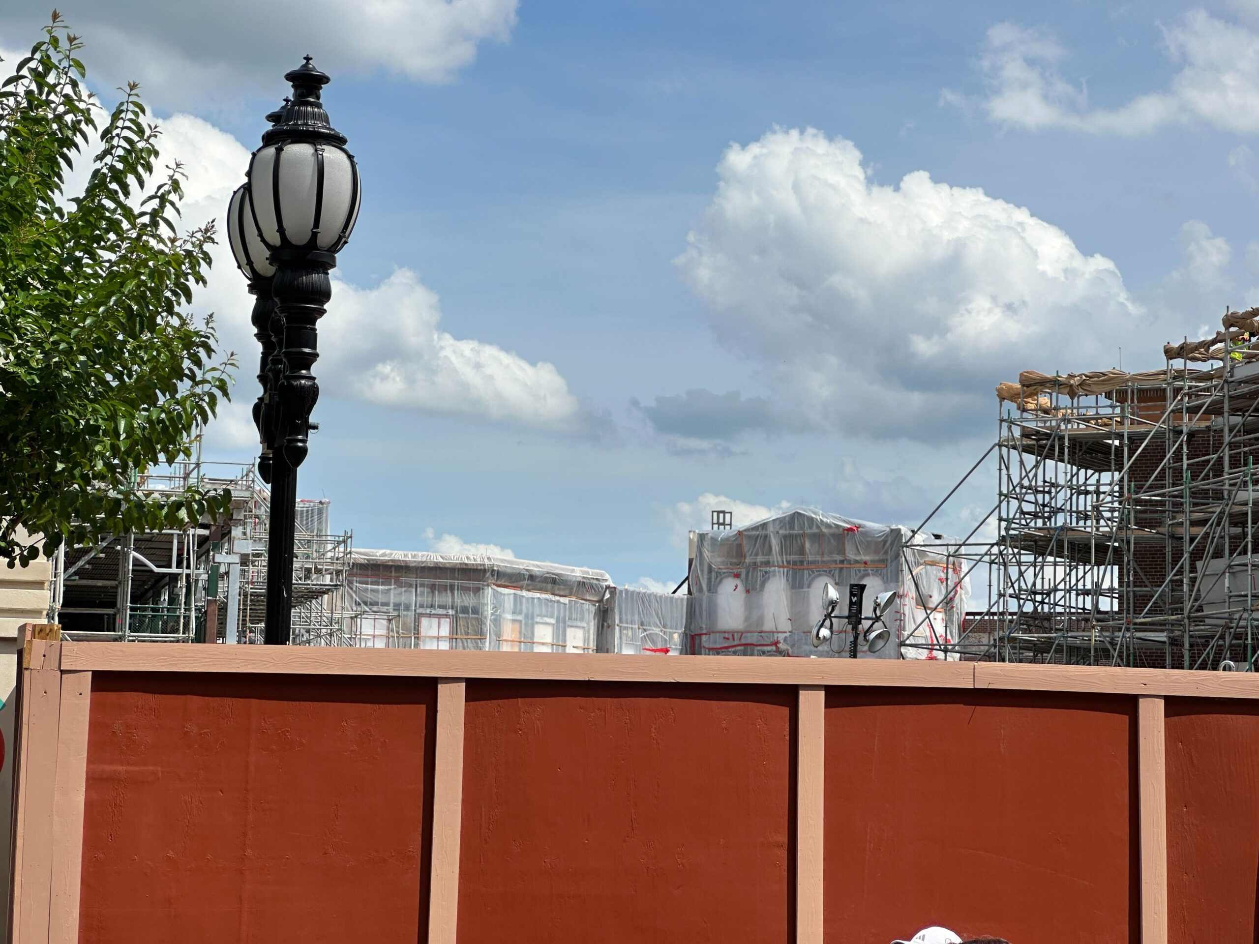 Monstropolis construction in Disney's Hollywood Studios in Walt Disney World
