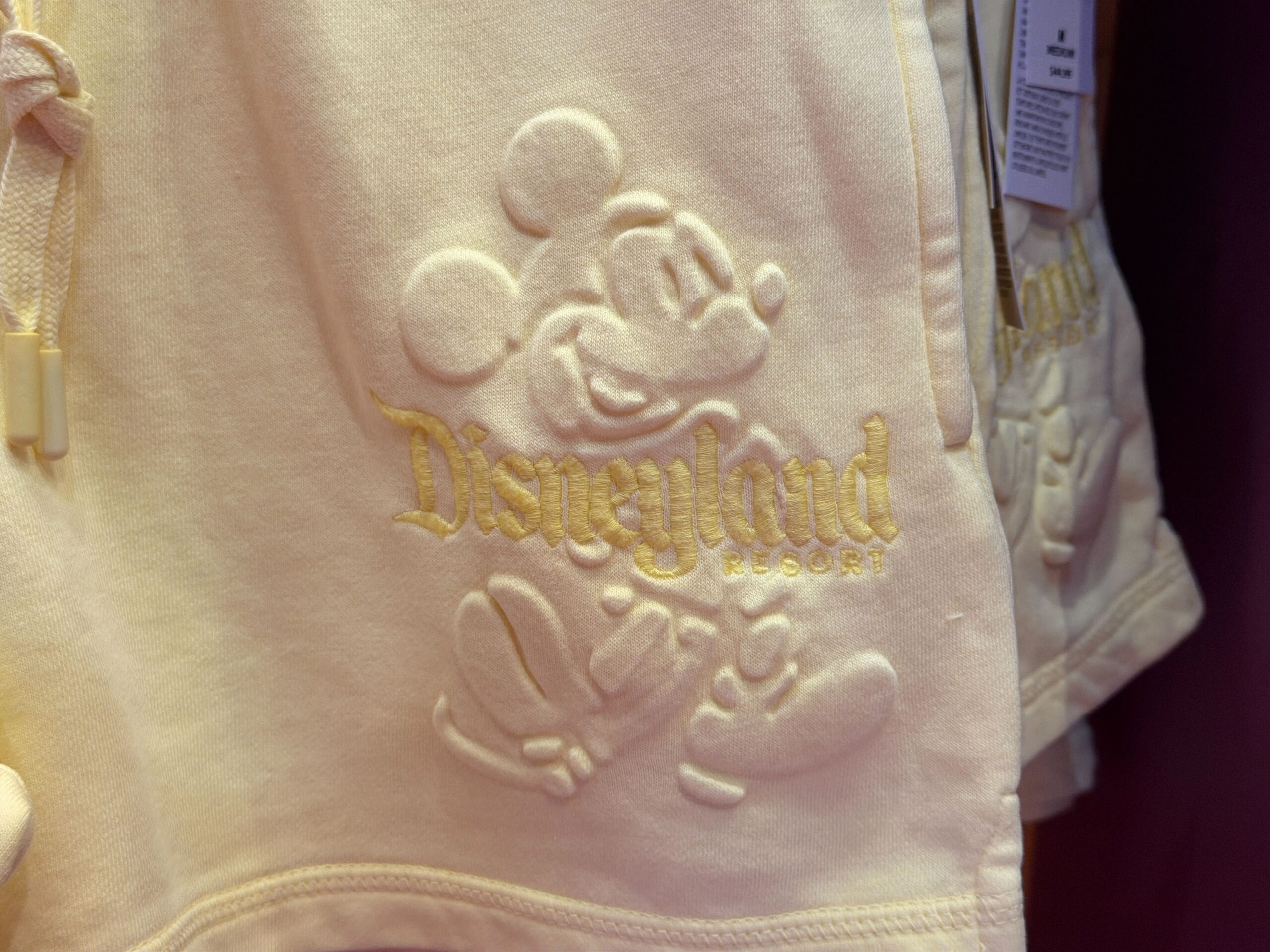 Butter Yellow Sweatshirt, Shorts, and Ear Headband Arrive at Disneyland ...