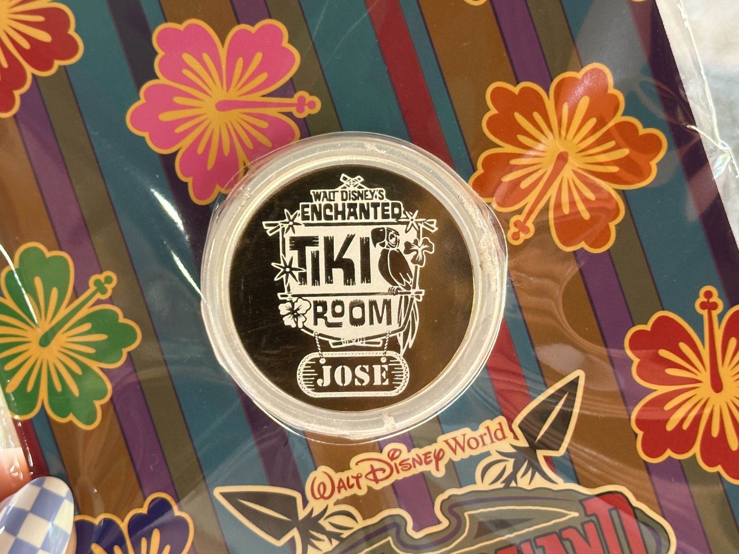Enchanted Tiki Room Collectible Glass Coin - $29