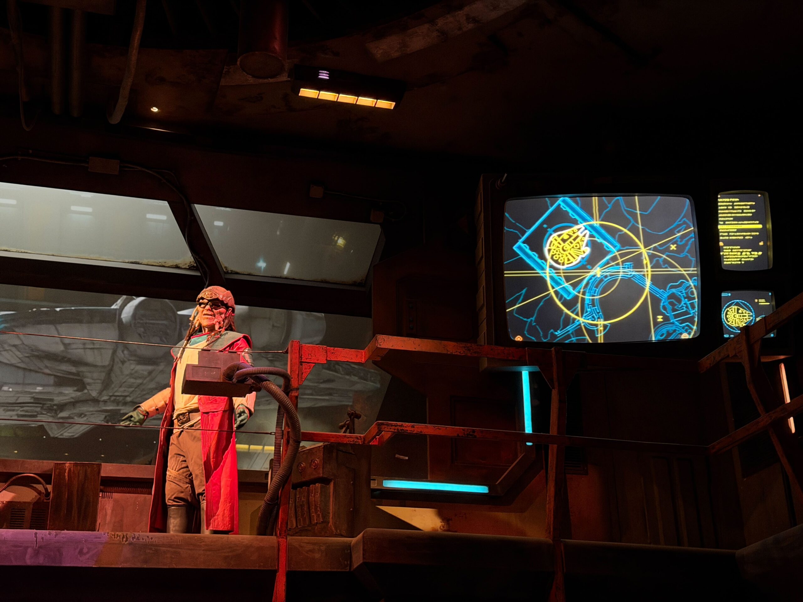 Updated Hondo Ohnaka Preshow for Millennium Falcon: Smugglers Run in Star Wars: Galaxy's Edge at Disneyland