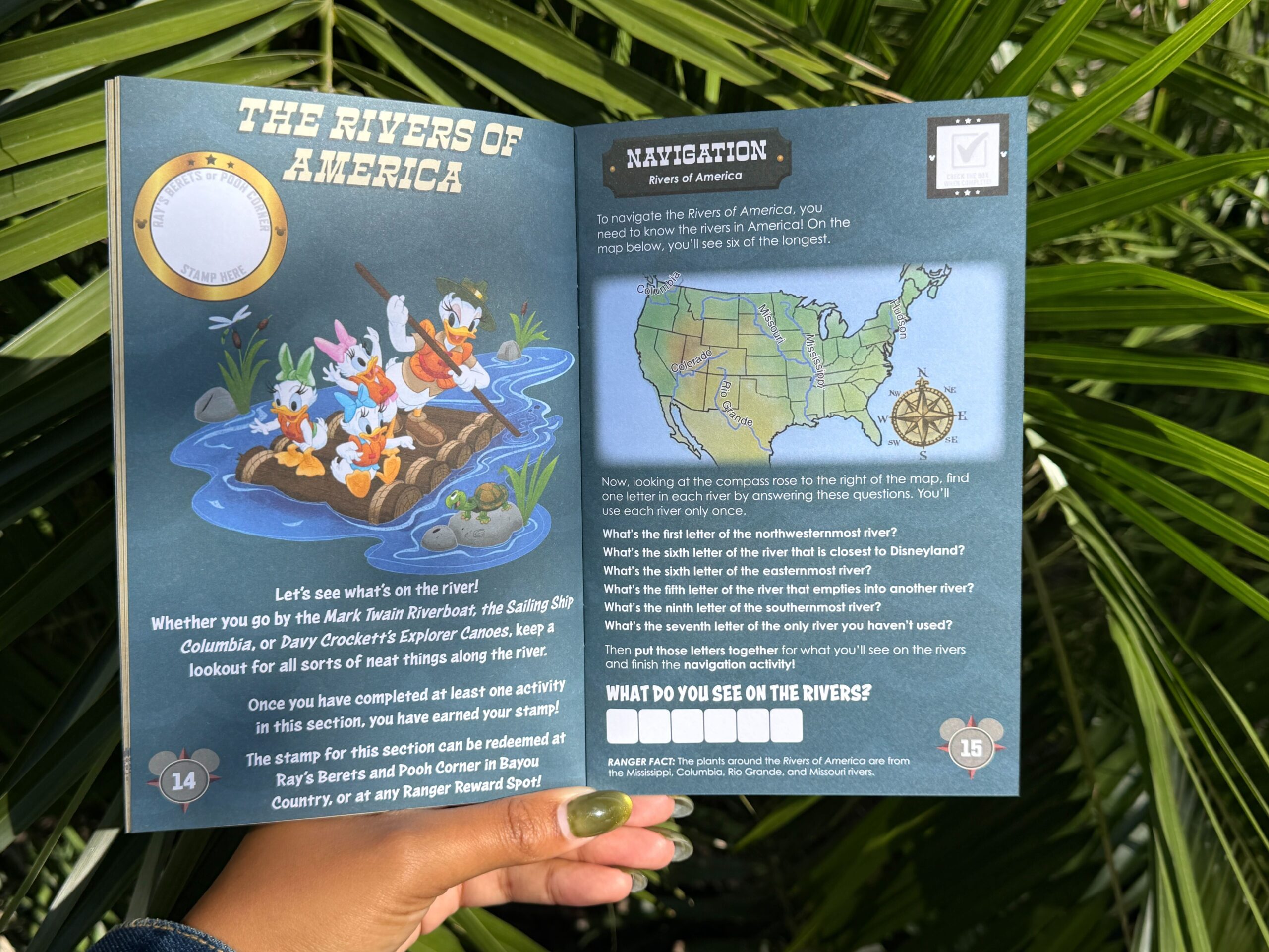 Disneyland Resort is offering a new complimentary “Mickey’s Park Rangers” activity book