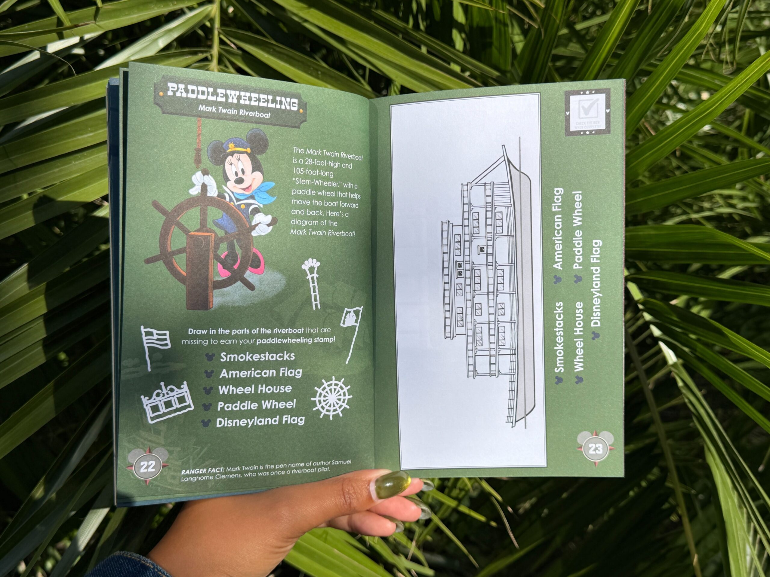 Disneyland Resort is offering a new complimentary “Mickey’s Park Rangers” activity book