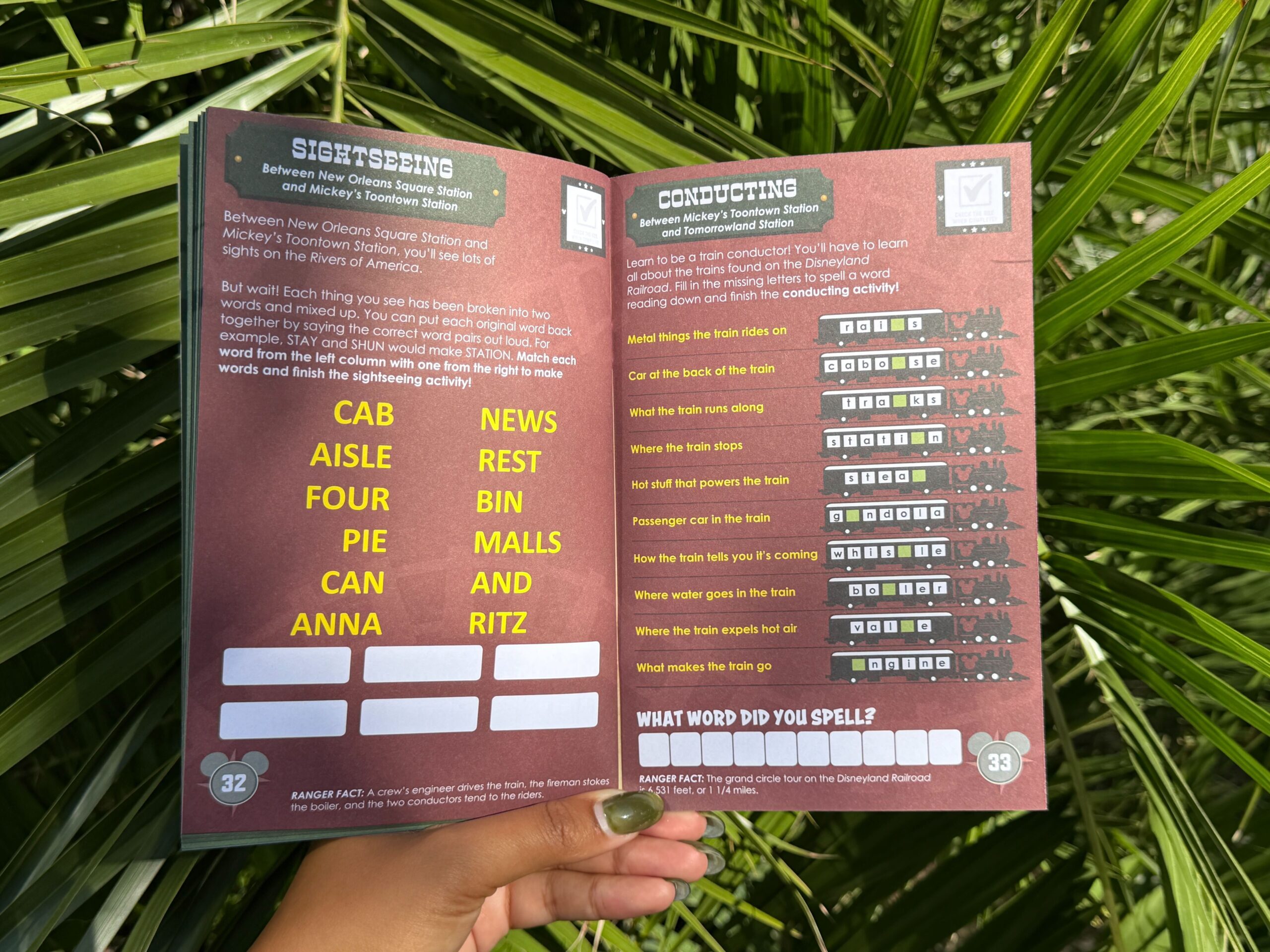 Disneyland Resort is offering a new complimentary “Mickey’s Park Rangers” activity book