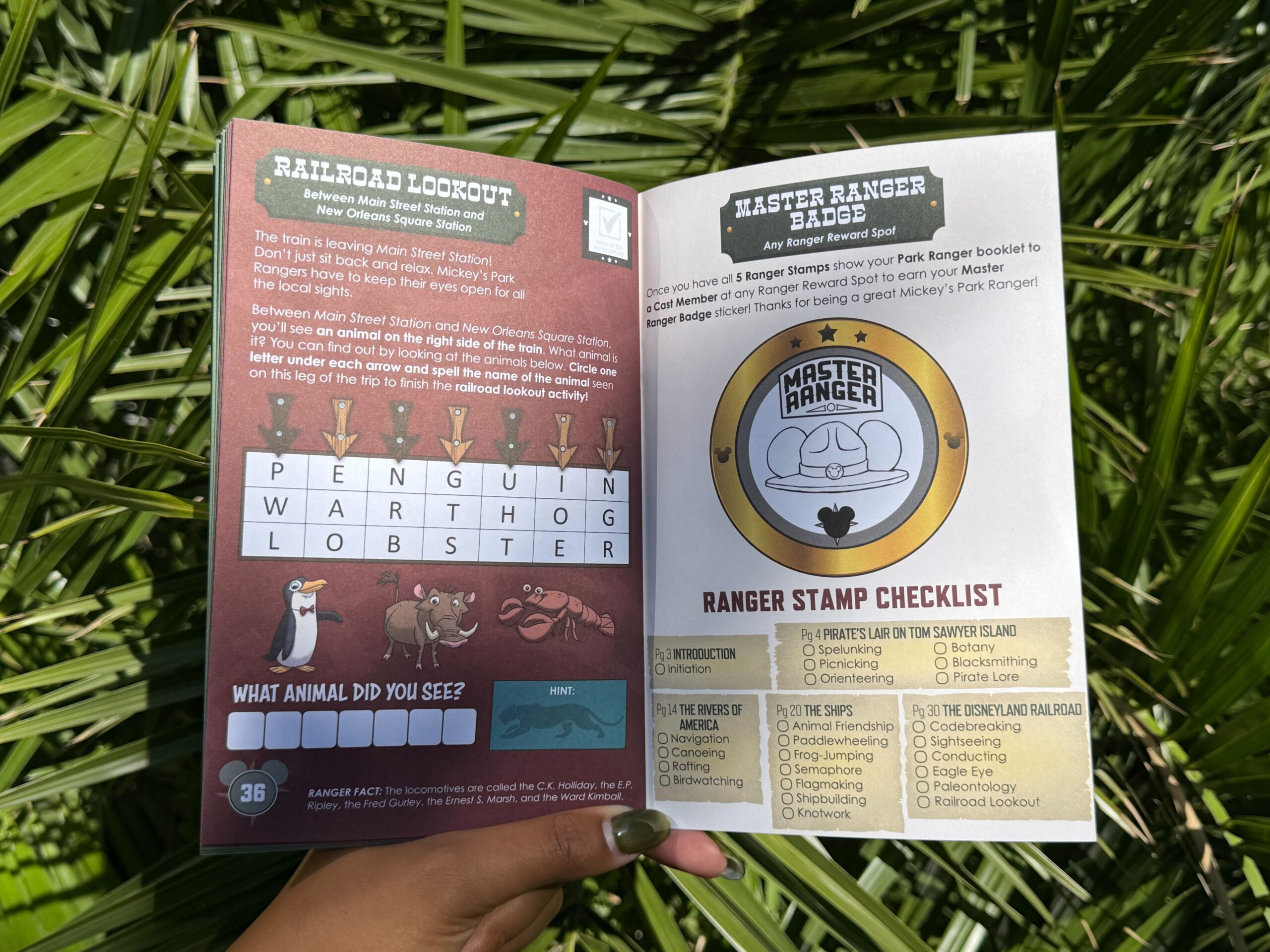 Disneyland Resort is offering a new complimentary “Mickey’s Park Rangers” activity book