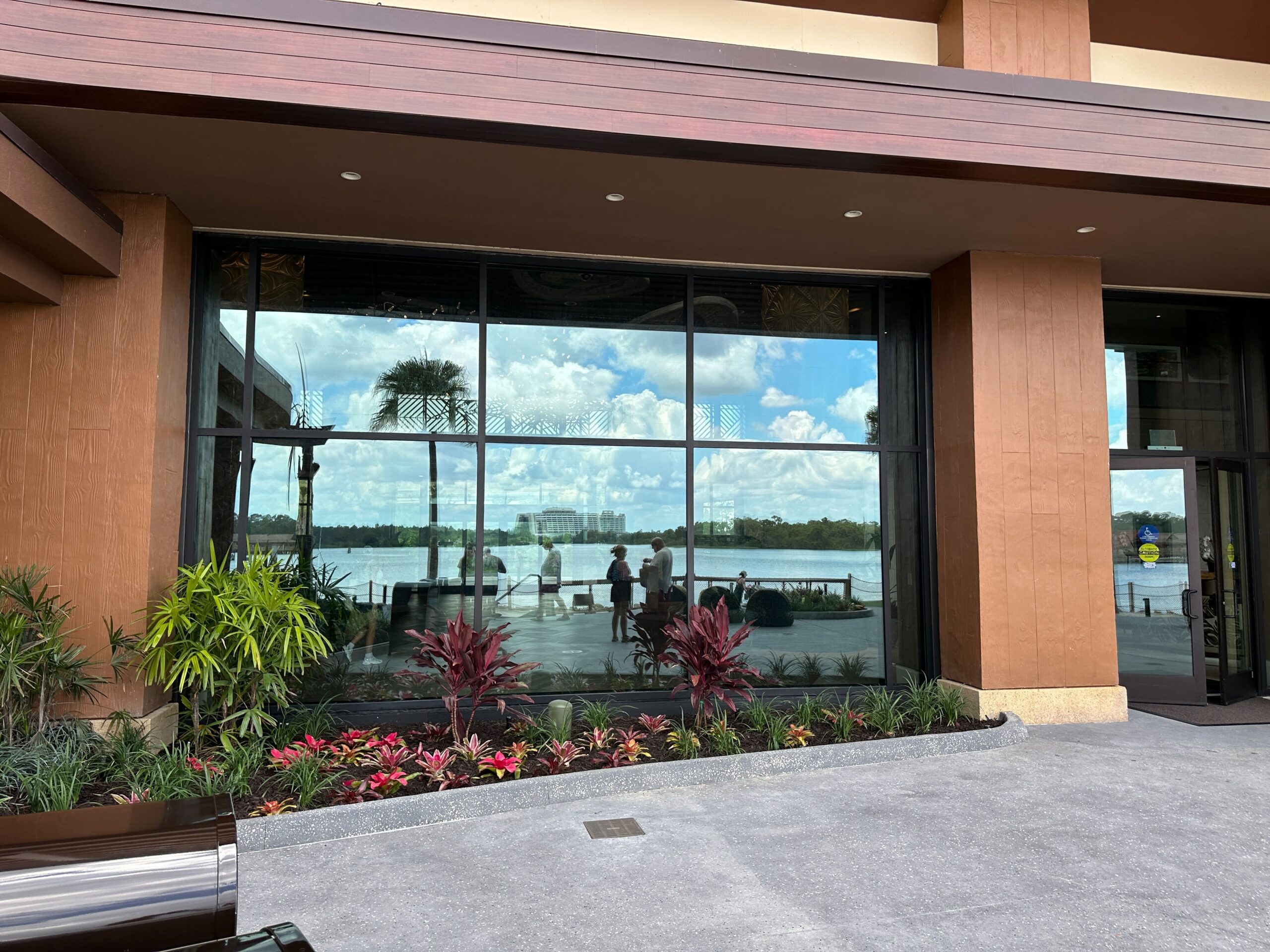 Construction Complete on New Island Tower Window at Disney’s Polynesian Resort