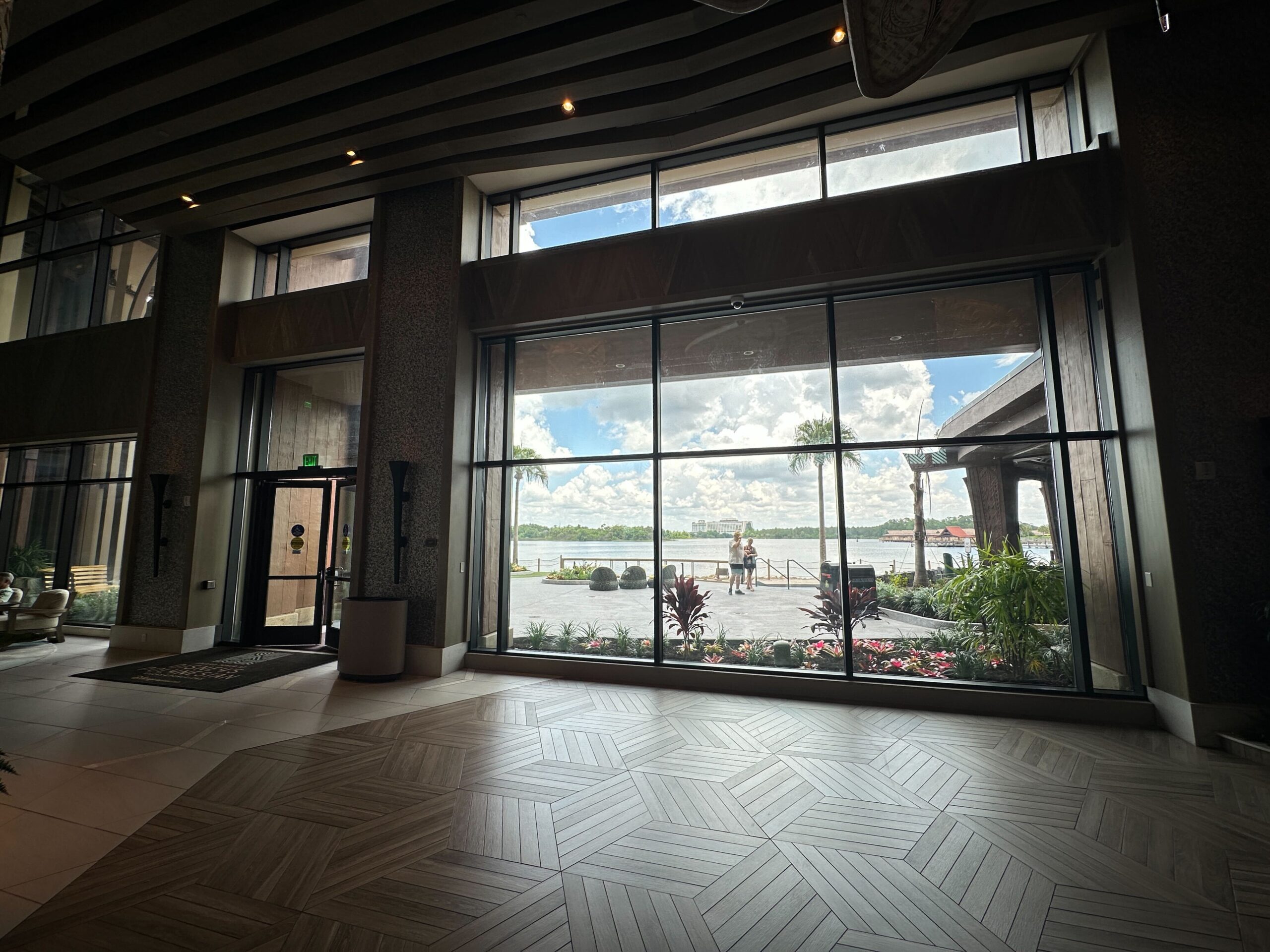 Construction Complete on New Island Tower Window at Disney’s Polynesian Resort