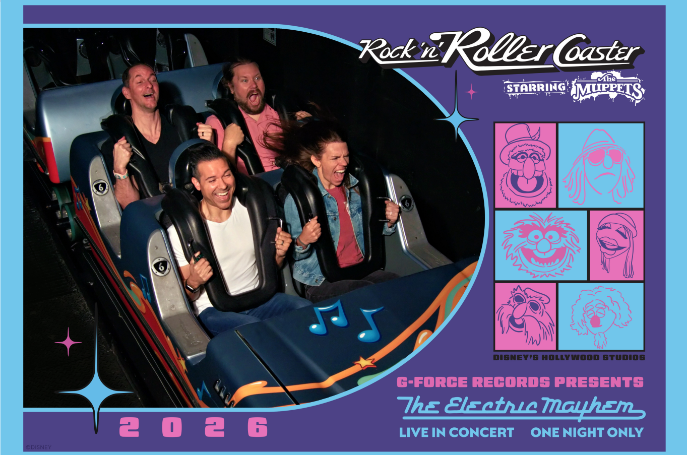 Rock 'n' Roller Coaster Starring The Muppets On-Ride Photos Reveal ...