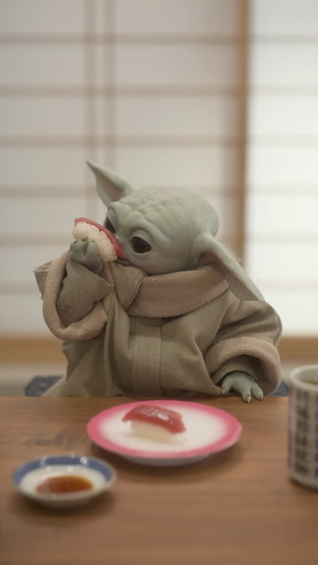 Grogu is taking a pit stop in Japan for a cute new short promoting Star Wars: The Mandalorian and Grogu.