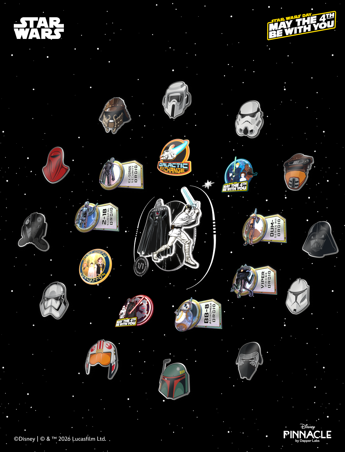 Disney Pinnacle Announces Limited-Time Star Wars Day 2026 Digital