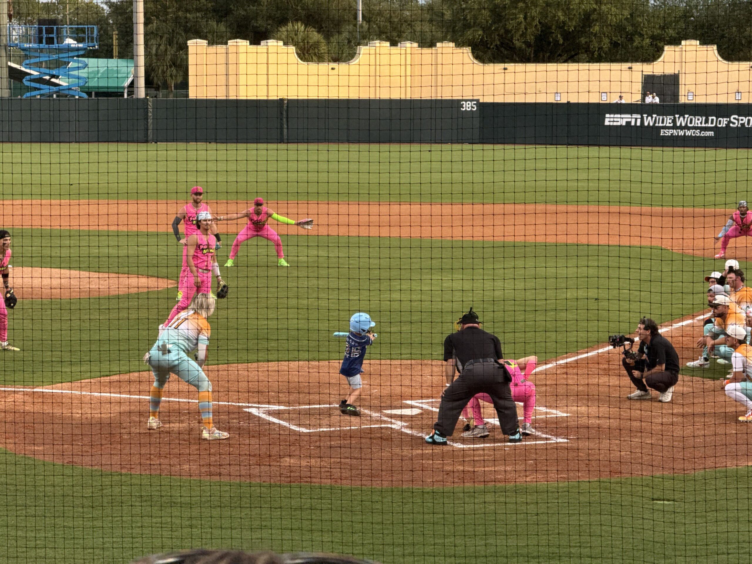 Banana Ball officially made its Walt Disney World debut on Friday as the Loco Beach Coconuts took on the Party Animals at ESPN Wide World of Sports Complex.