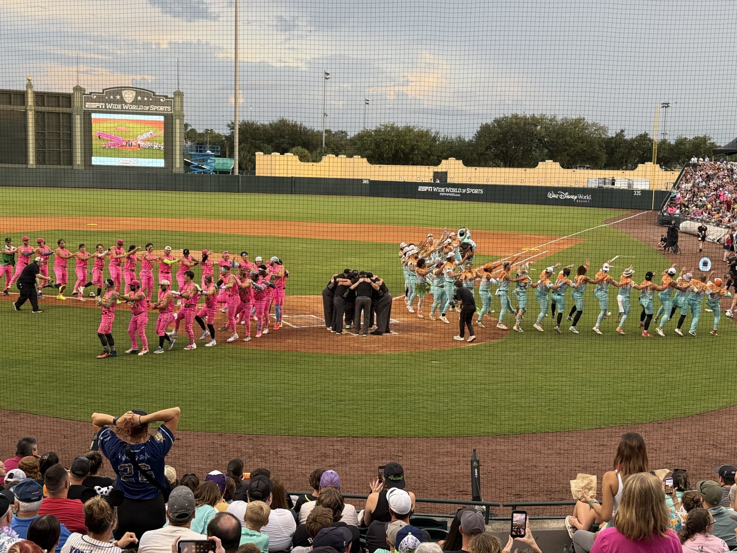 Banana Ball officially made its Walt Disney World debut on Friday as the Loco Beach Coconuts took on the Party Animals at ESPN Wide World of Sports Complex.