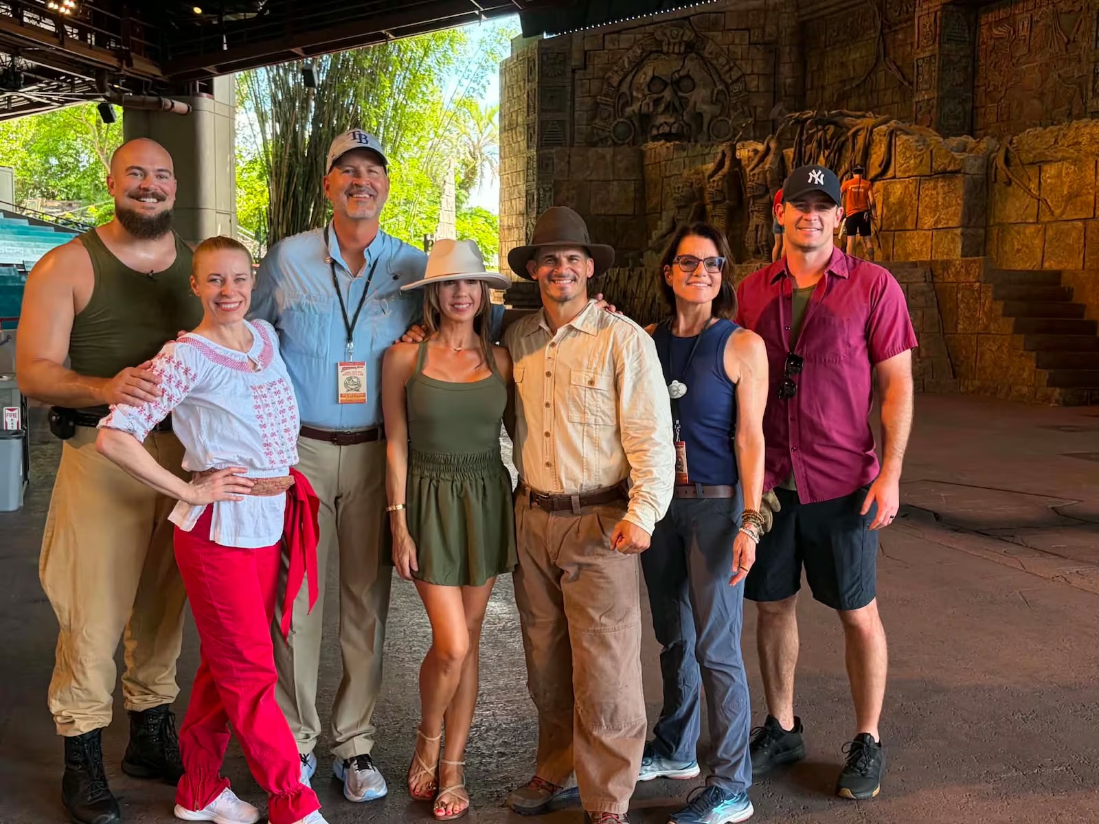 After a runaway boulder incident went viral, one longtime Disney performer has returned to the stage.
