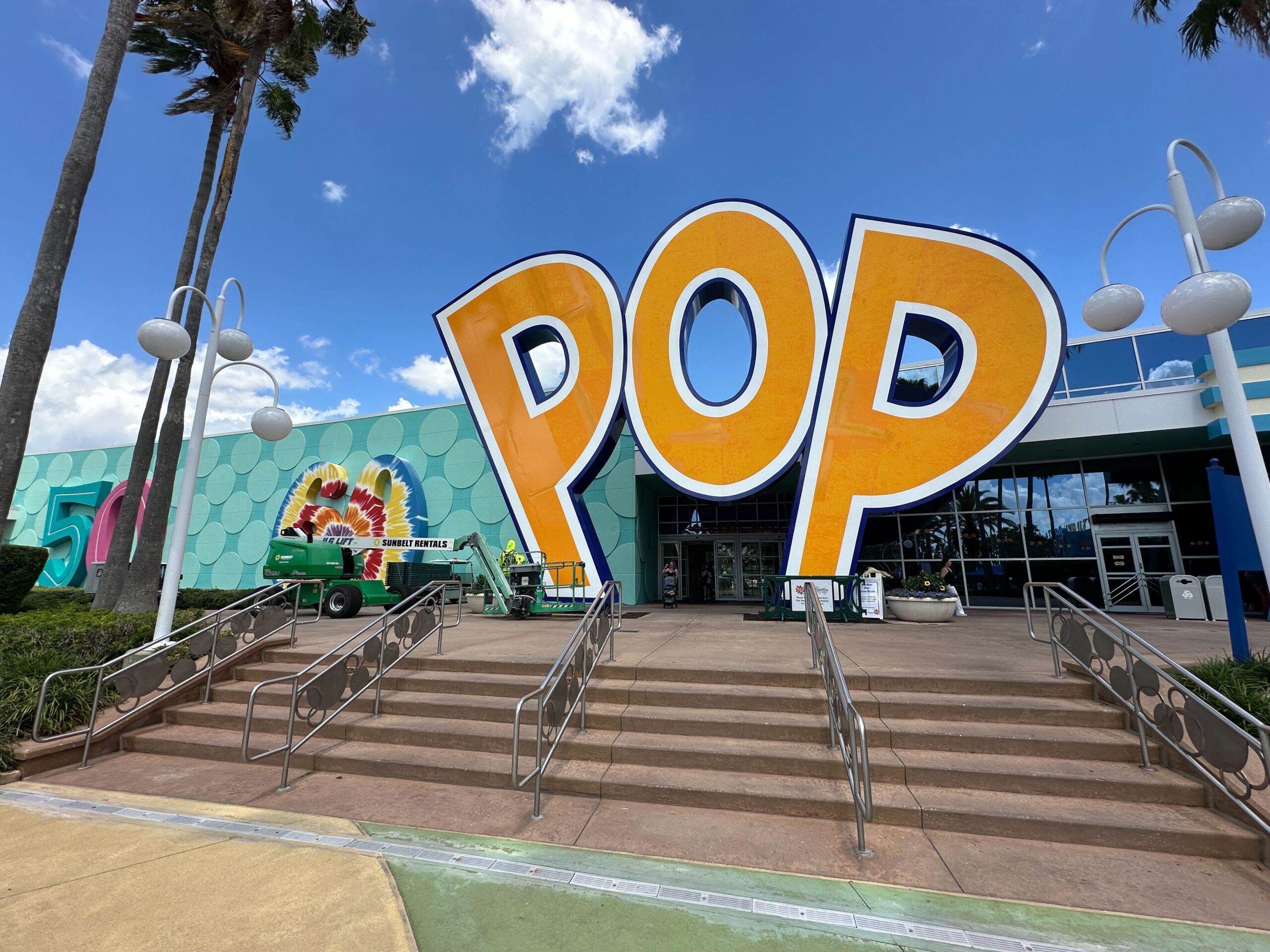 Refurbishment Work Entering Final Stages on Disney’s Pop Century Resort ...