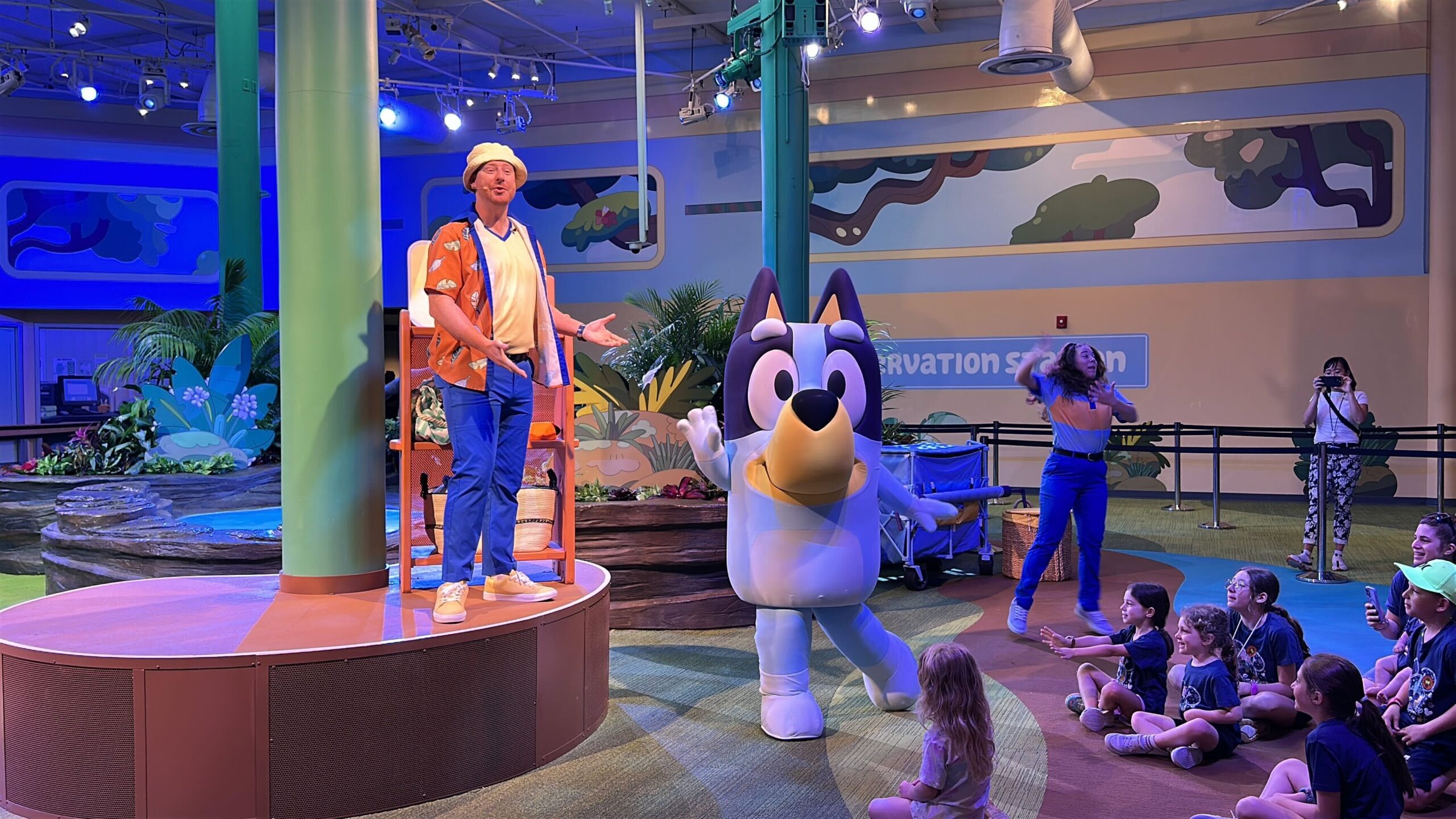 Conservation Station Virtual Queue for Bluey Fills Instantly on Second ...
