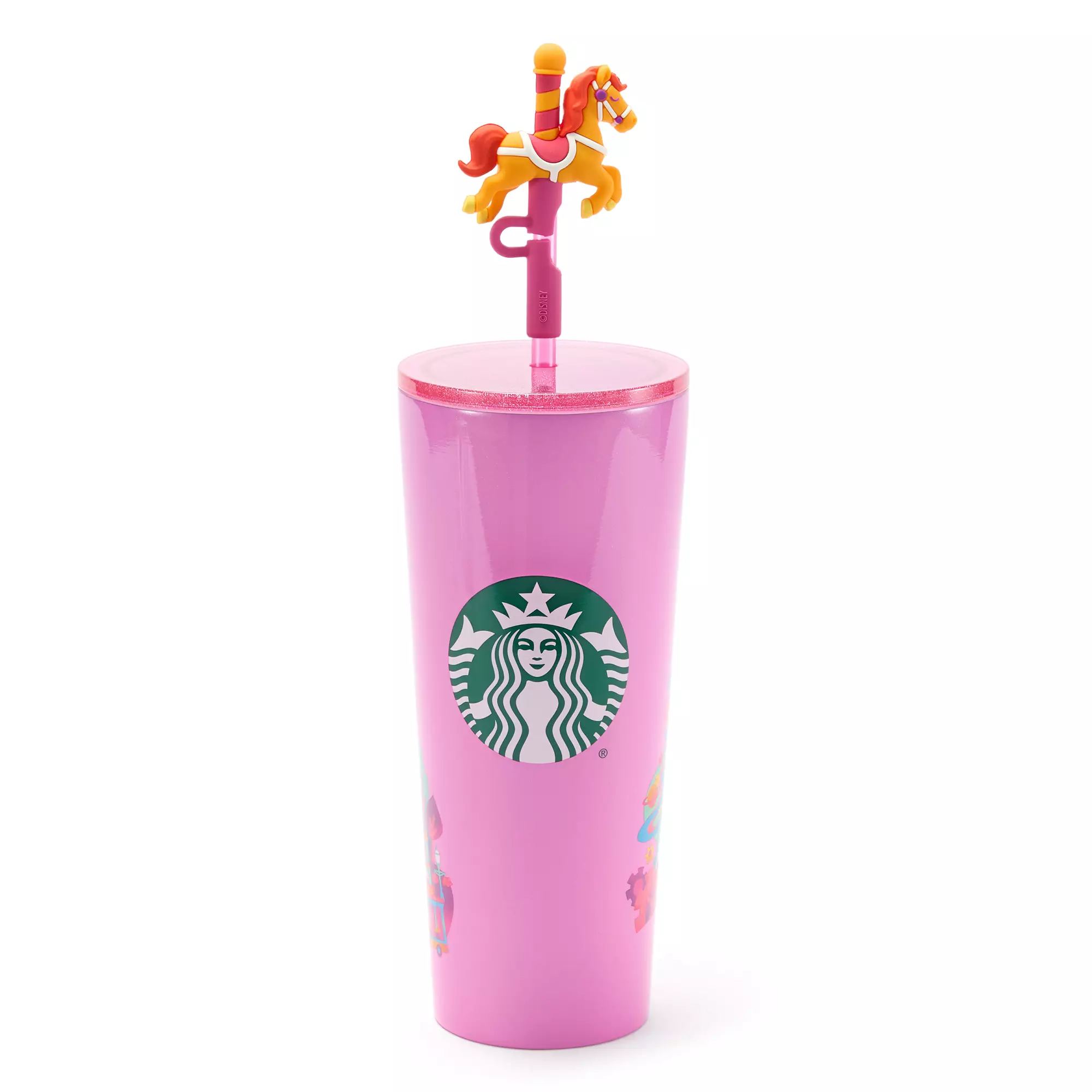 Back of Magic Kingdom Tumbler.