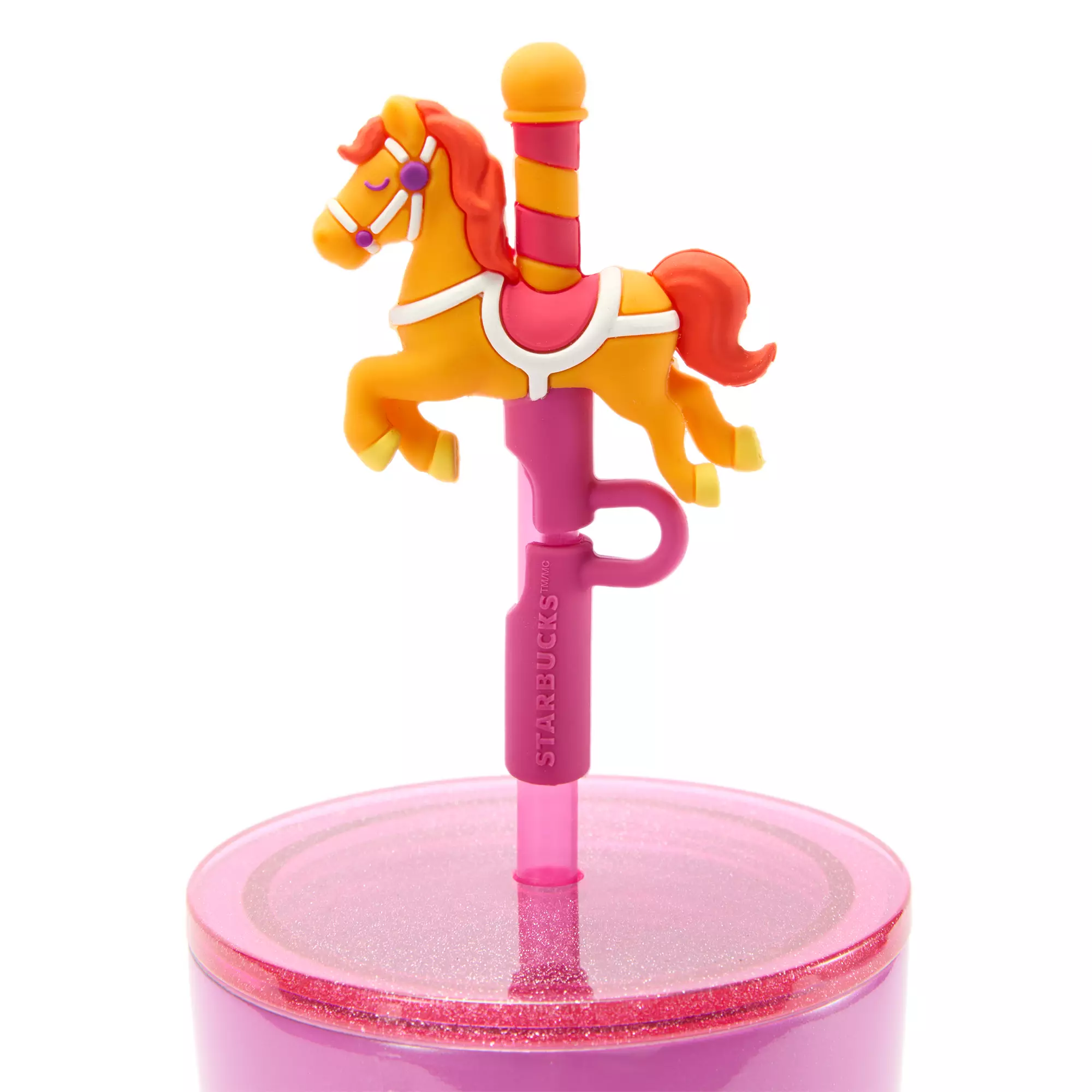 Straw topper of Magic Kingdom Tumbler.