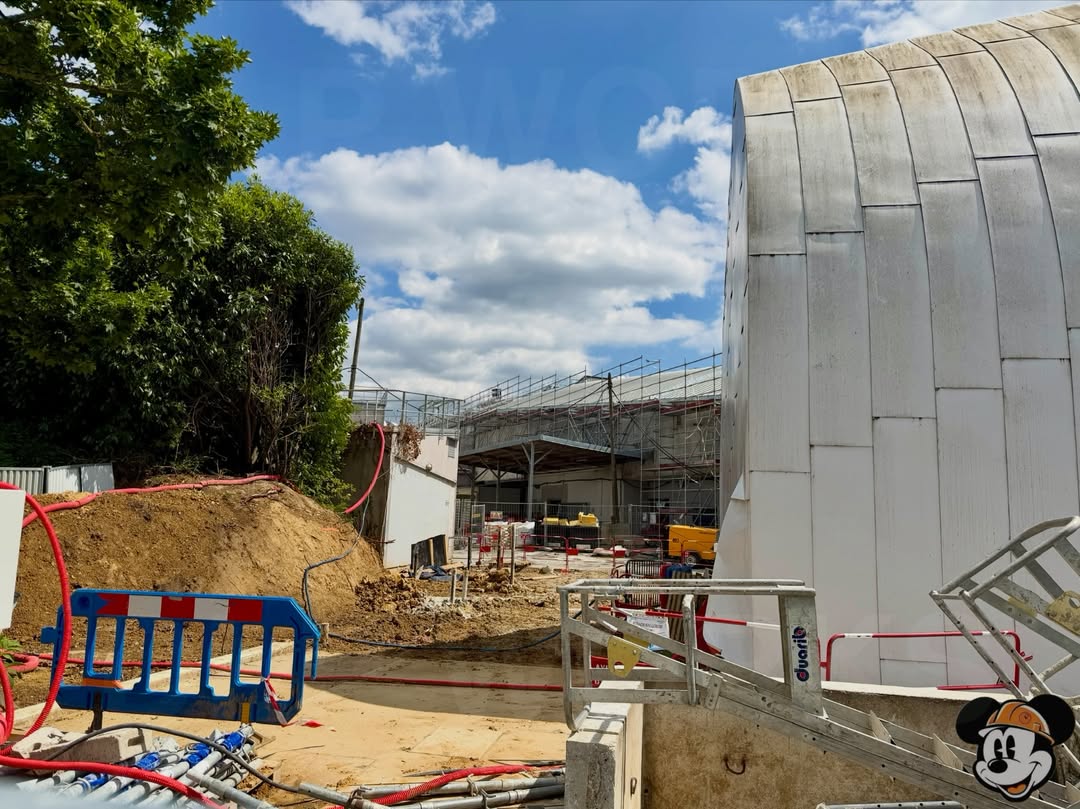 Construction is underway on Annette's Diner in Disney Village at Disneyland Paris. The 1950s-style diner closed in January for a reimagining.