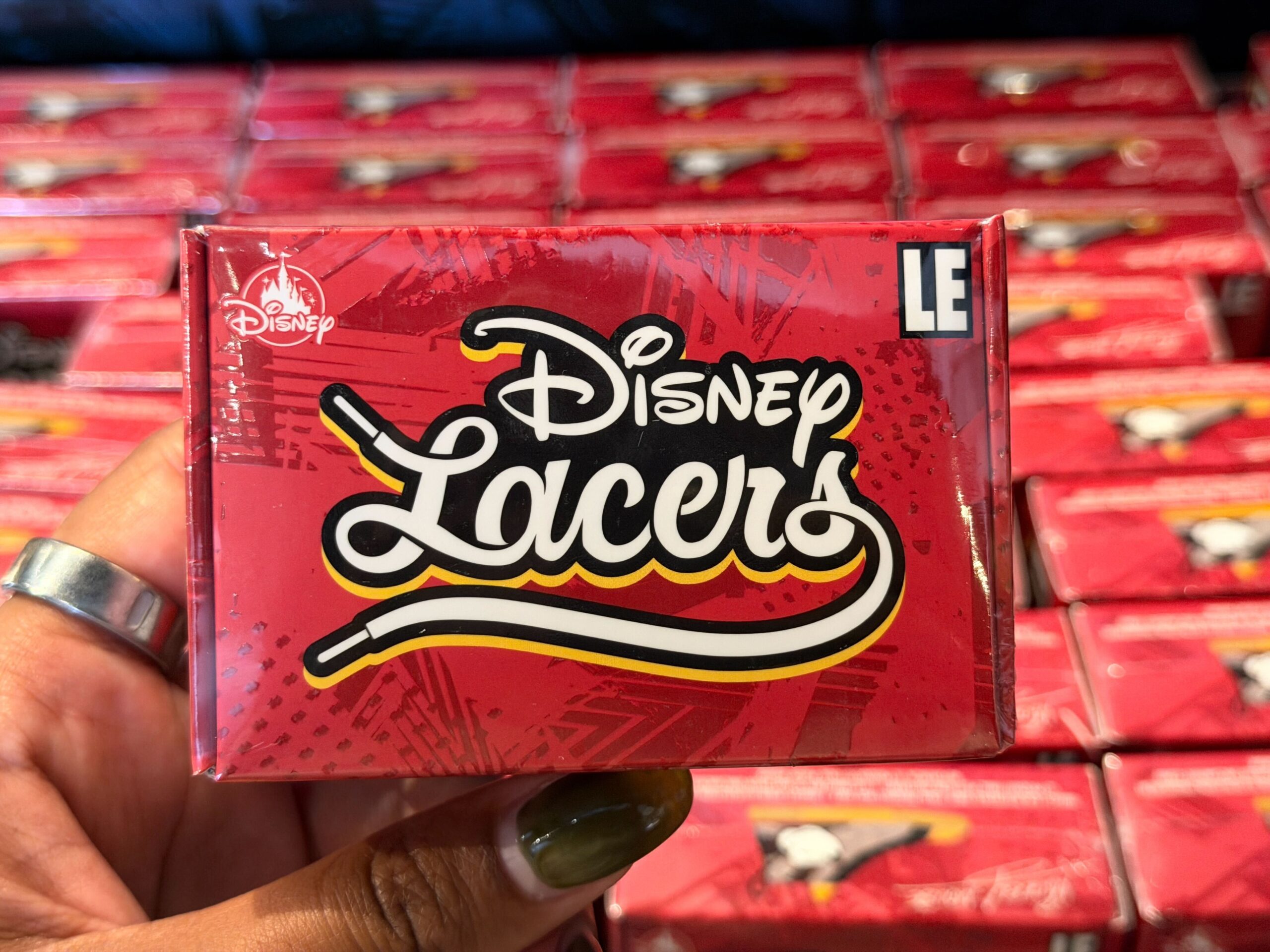 Front of Mickey Mouse Lacer box.