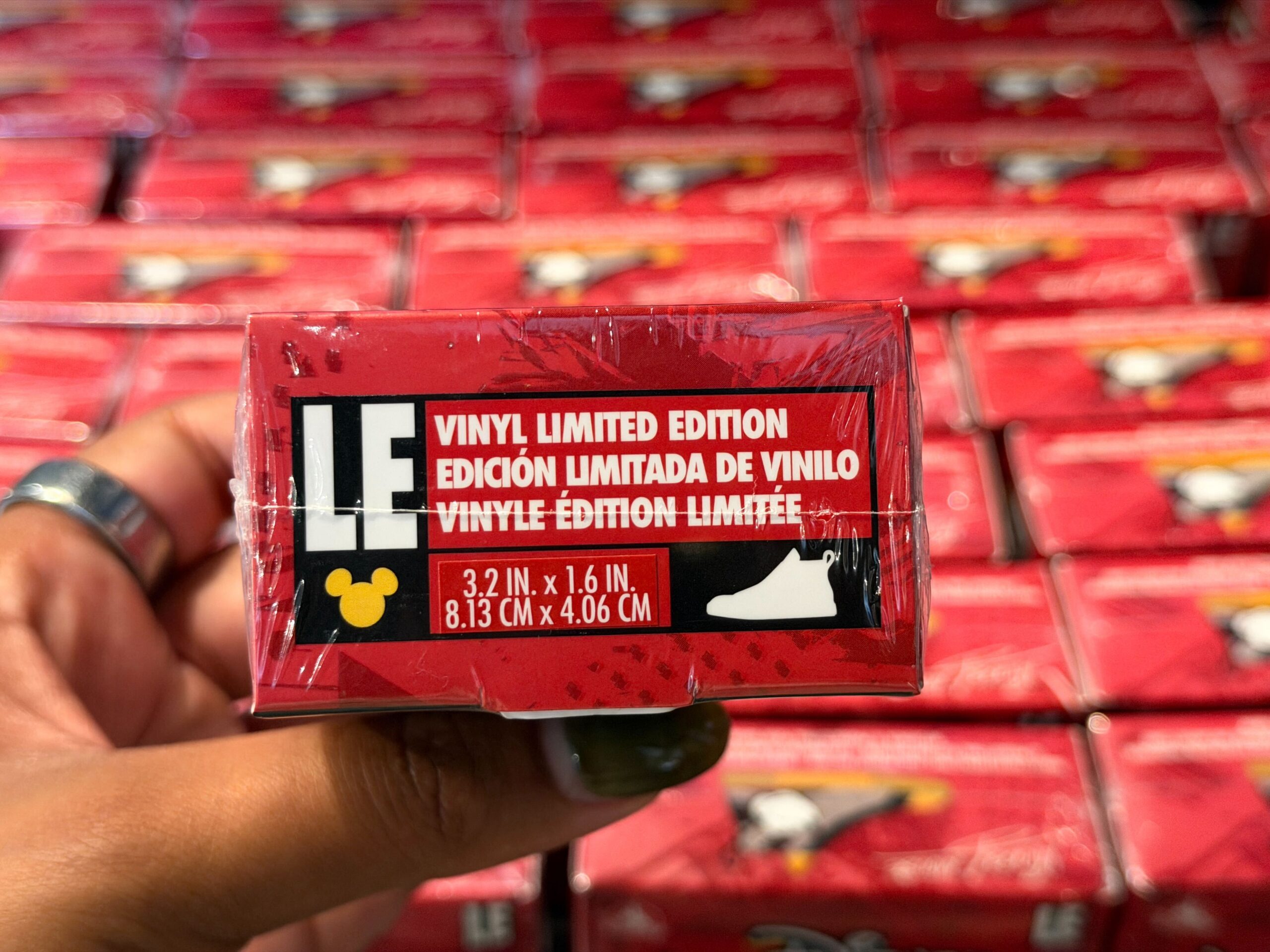 Side of Mickey Mouse Lacer box.