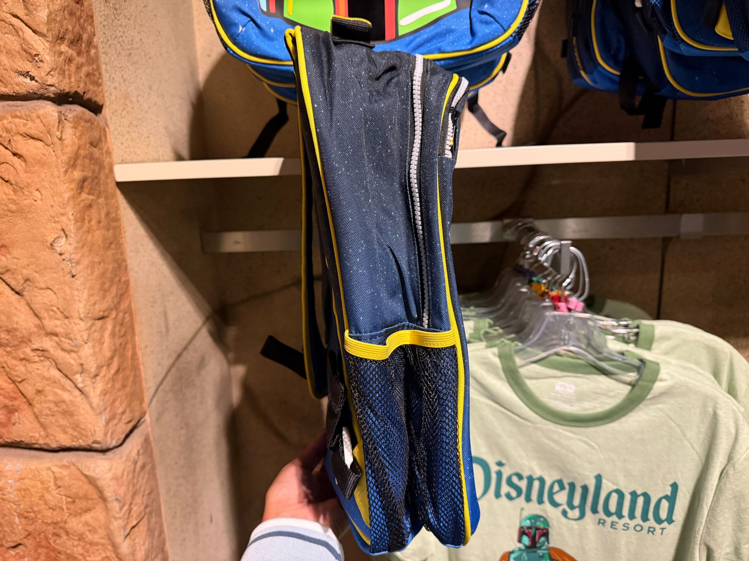 Side of Boba Fett Backpack.