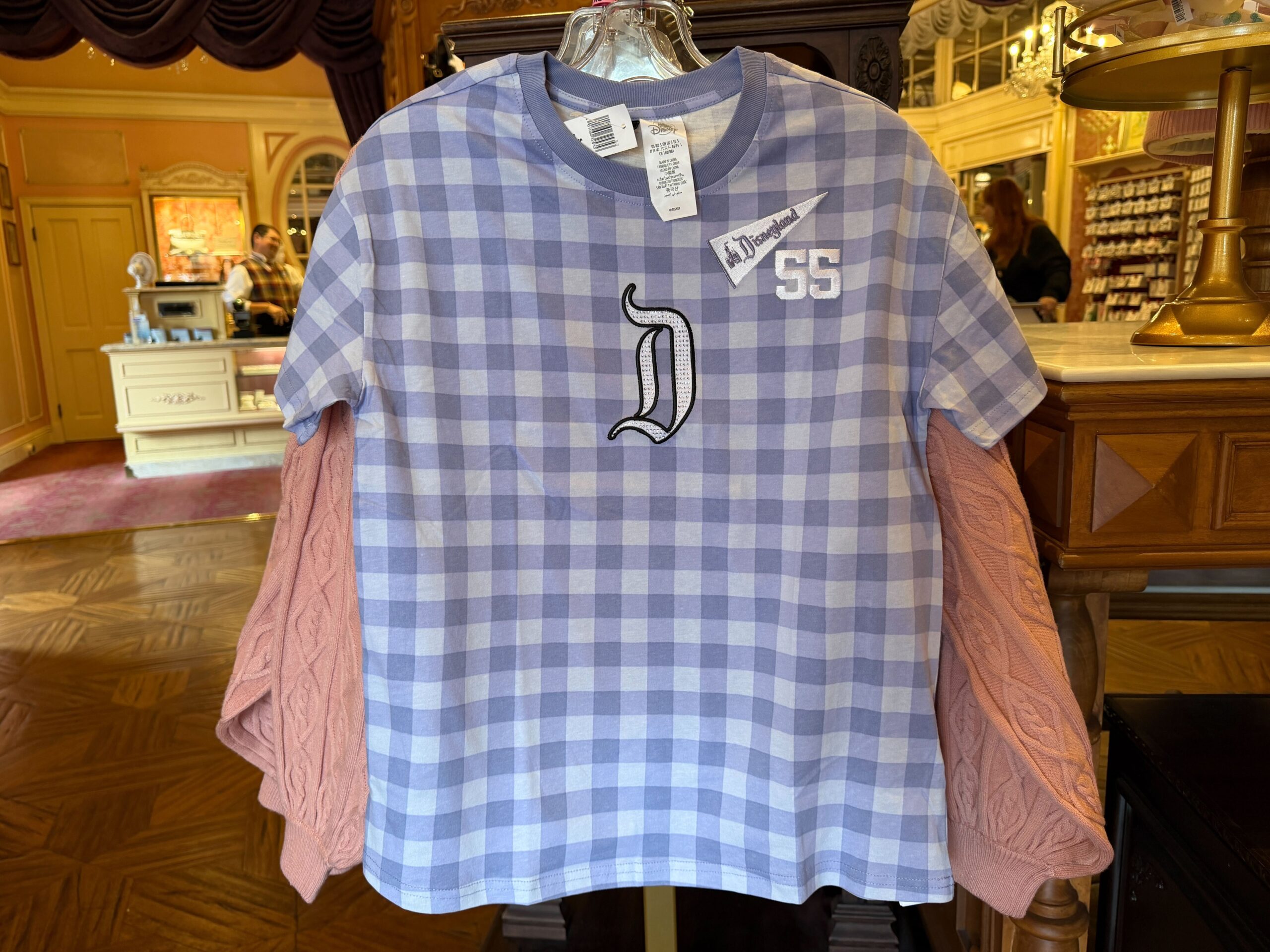 Front of Disneyland 'D' T-Shirt.