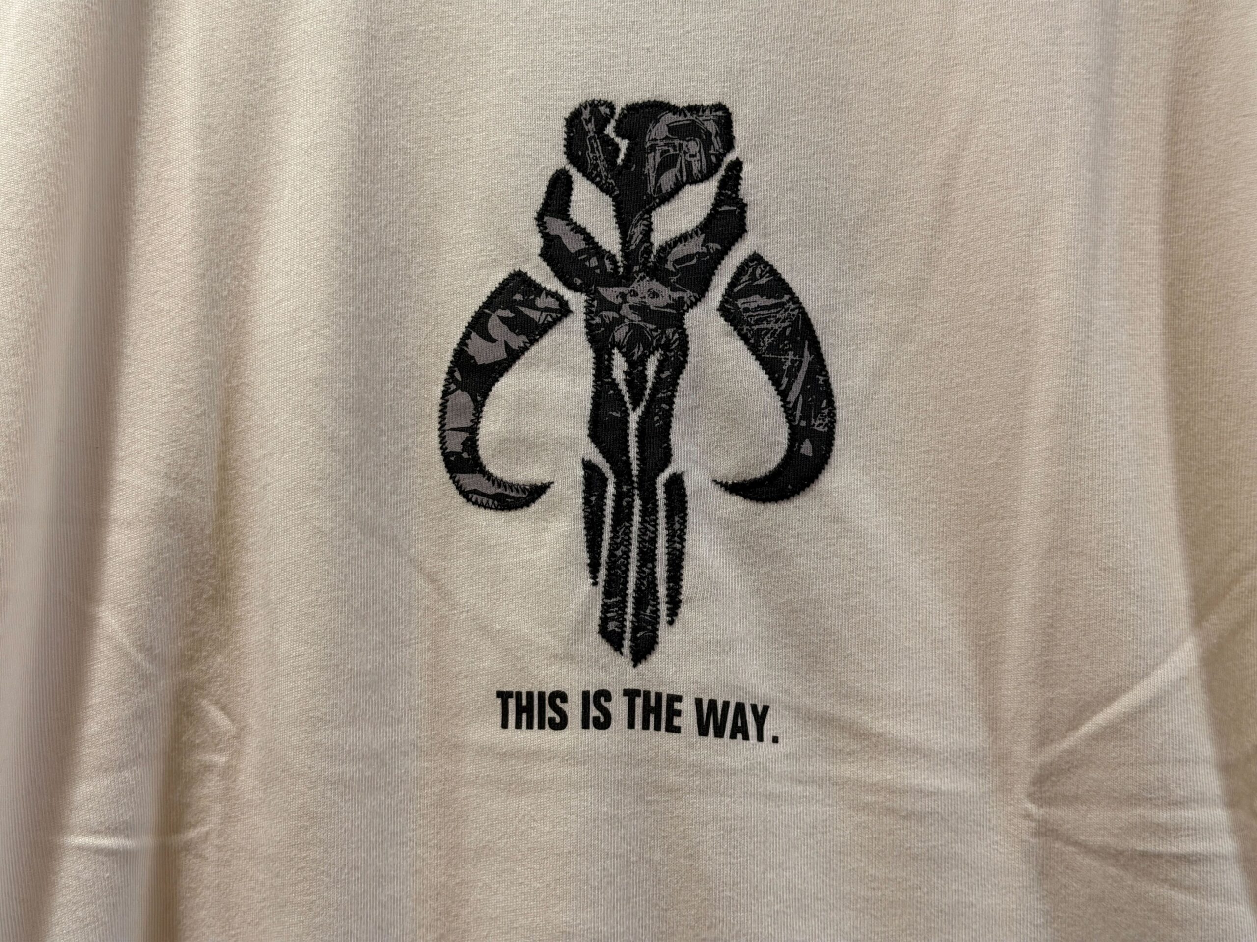 Mandalorian and Grogu Mythosaur Skull Shirt.