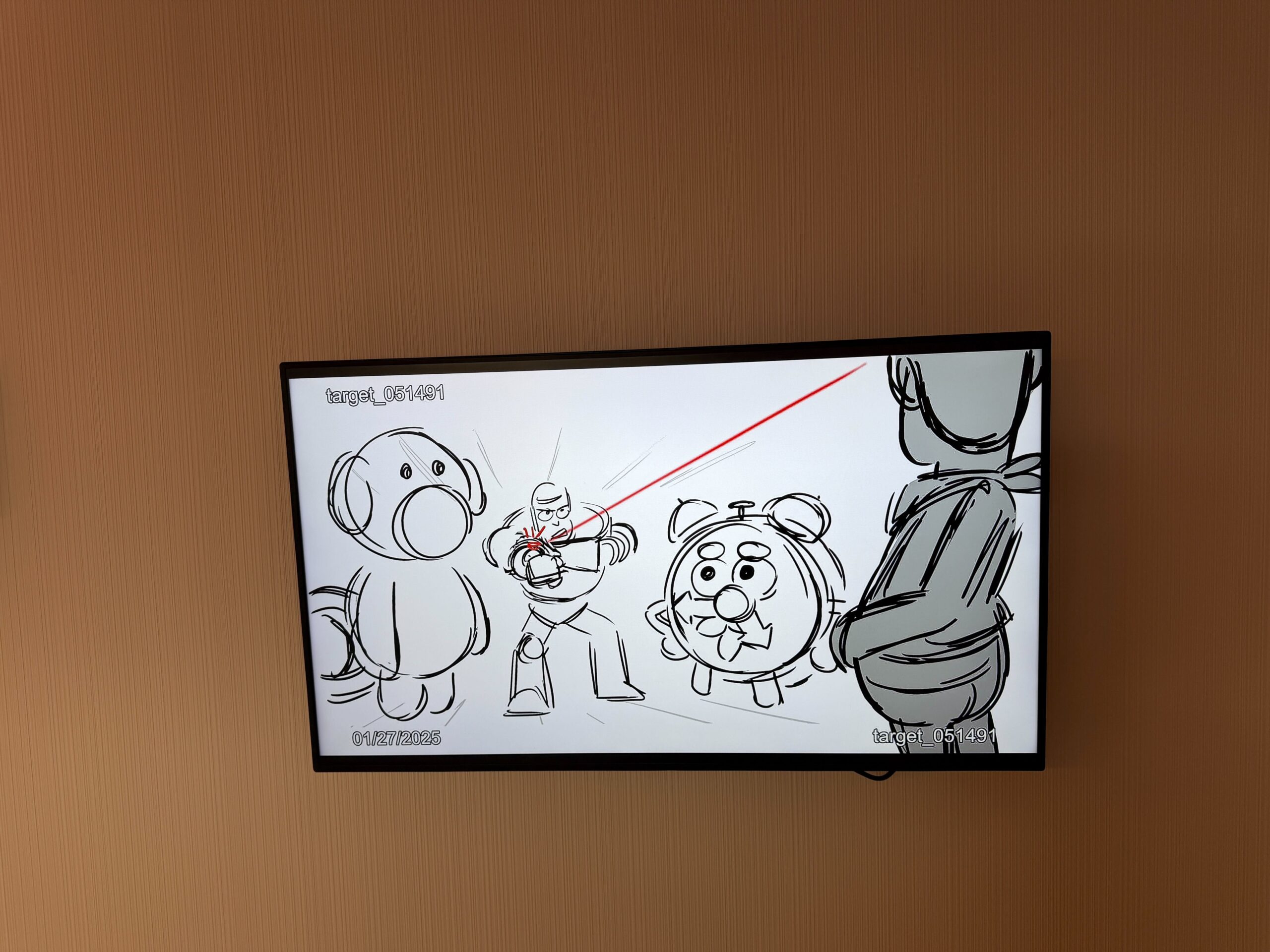 Toy Story 5 is featured in The Art of Pixar Gallery at Disneyland's Pixar Place Hotel. Concept art, sketches, and a maquette can be seen in The Art of Pixar Gallery.