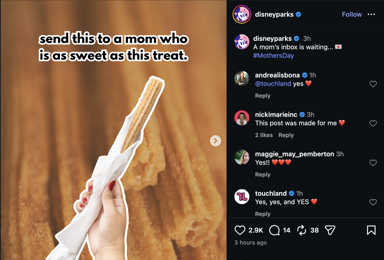 Disney Celebrates Mother’s Day with Heartfelt Tributes Across Social Media